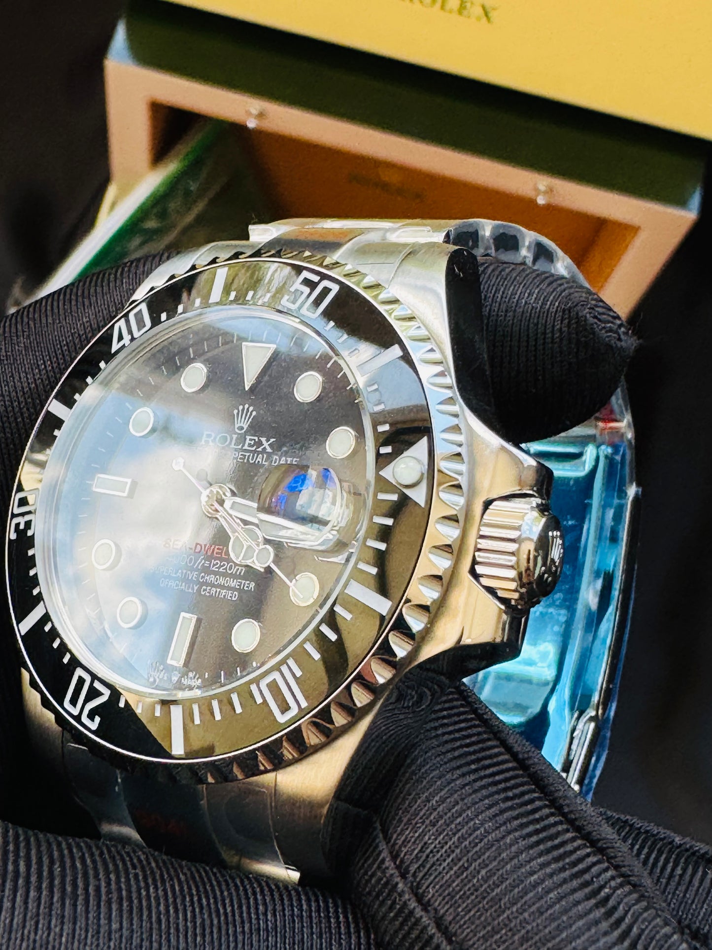 ESPECTACULAR RELOJ ROLEX AUTOMÁTICO SEADWELLER VÁLVULA DE ESCAPE 💨 HERMOSO!!!