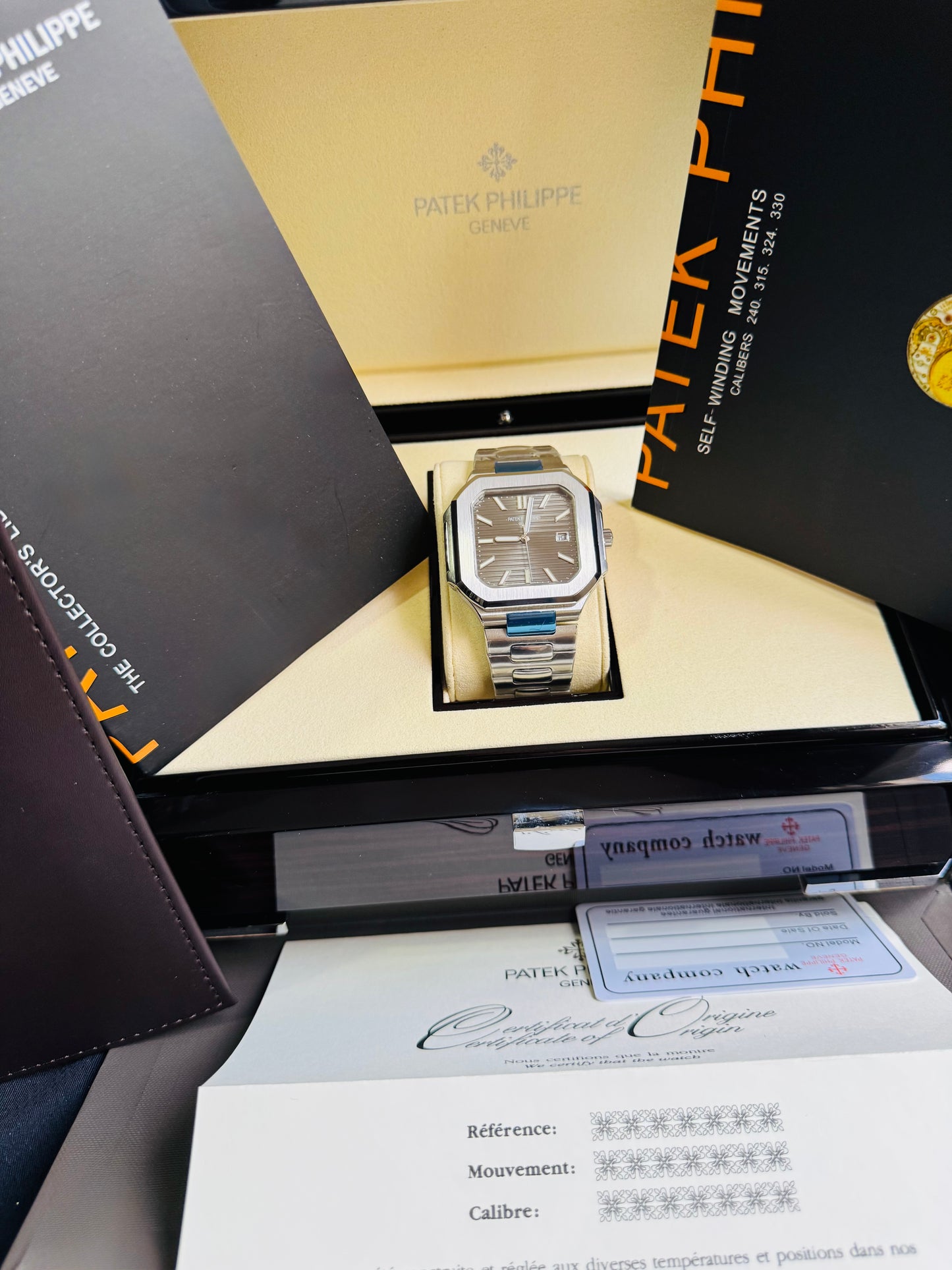 EXCLUSIVO RELOJ PATEK PHILIPPE AUTOMÁTICO- FECHADOR- JOYAS 💎- CRISTAL ZAFIRO- LUMINOSO- ÚLTIMO Y MÁS NUEVO DISEÑO!!!
PRECIO: A TRATAR 

No se hacen Envíos 🚚 

Ventas solo en Cancún 

Información por WHATSAPP 99 81 92 84  65