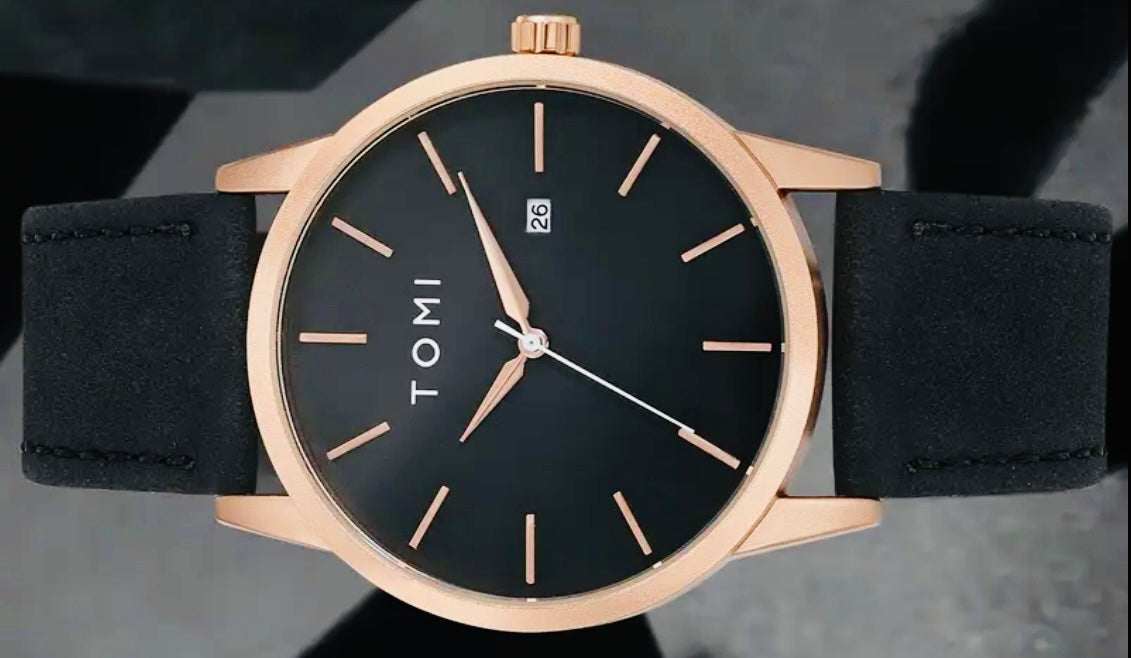 Elegante y Minimalista Reloj TOMI Movimiento de Cuarzo 💯% Original Perfecto para Regalo 🎁