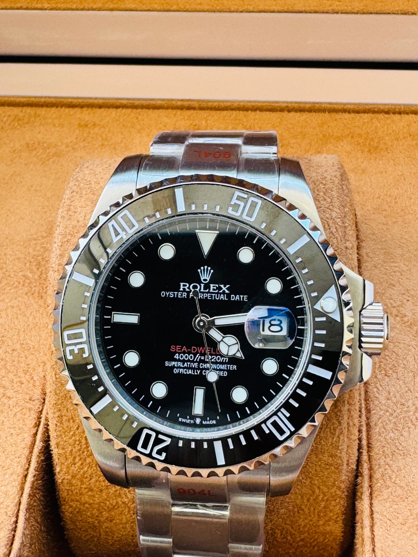 ESPECTACULAR RELOJ ROLEX AUTOMÁTICO SEADWELLER VÁLVULA DE ESCAPE 💨 HERMOSO!!!