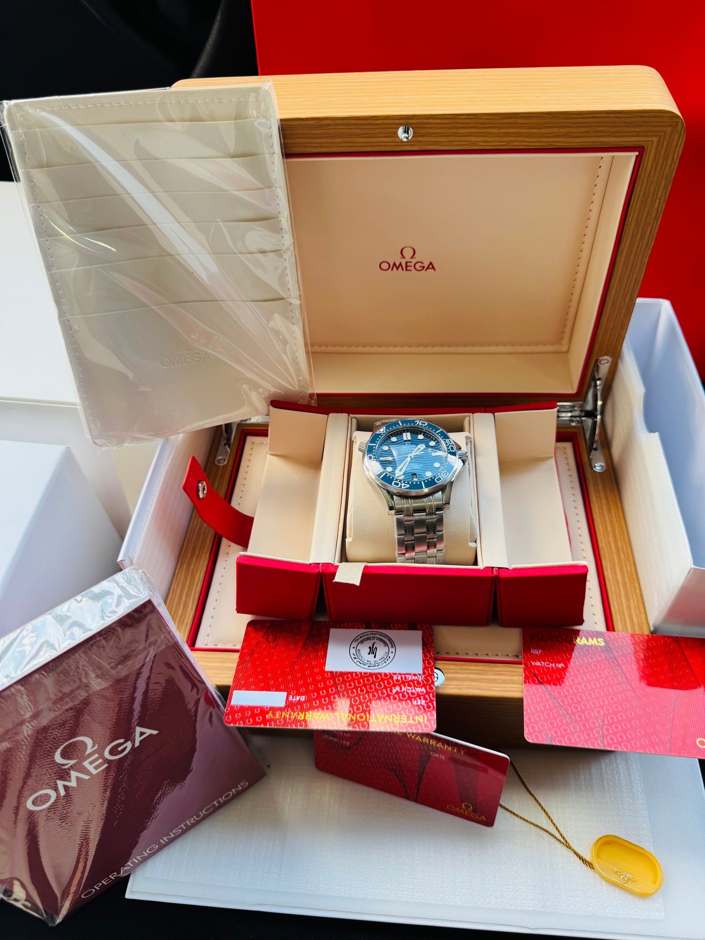 HERMOSO RELOJ OMEGA SEA MASTER AUTOMÁTICO ELEGANTE Y CASUAL!