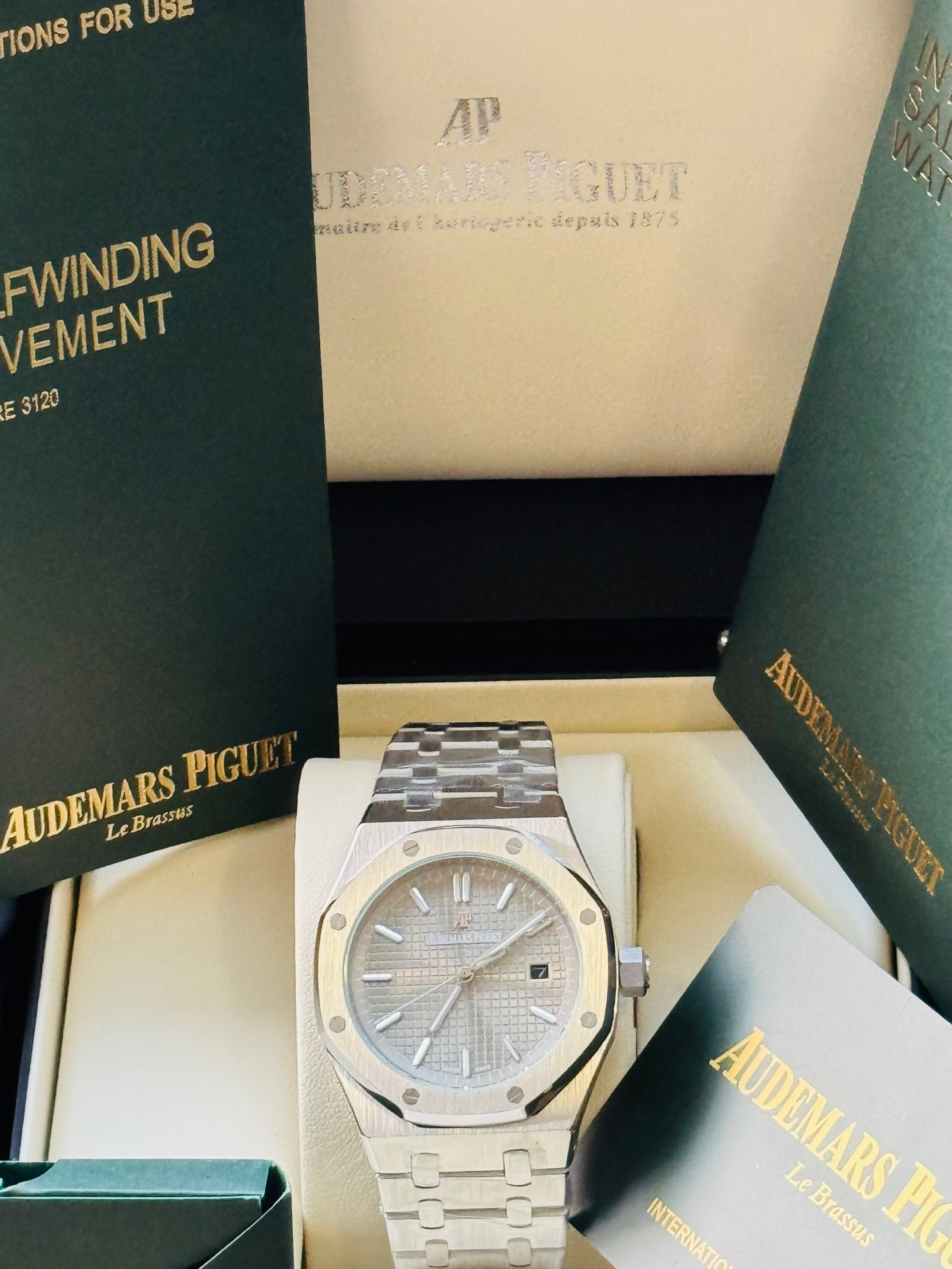 ESPECTÁCULAR AUDEMARS PIGUET AUTOMÁTICO MECÁNICO! ROYAL OAK