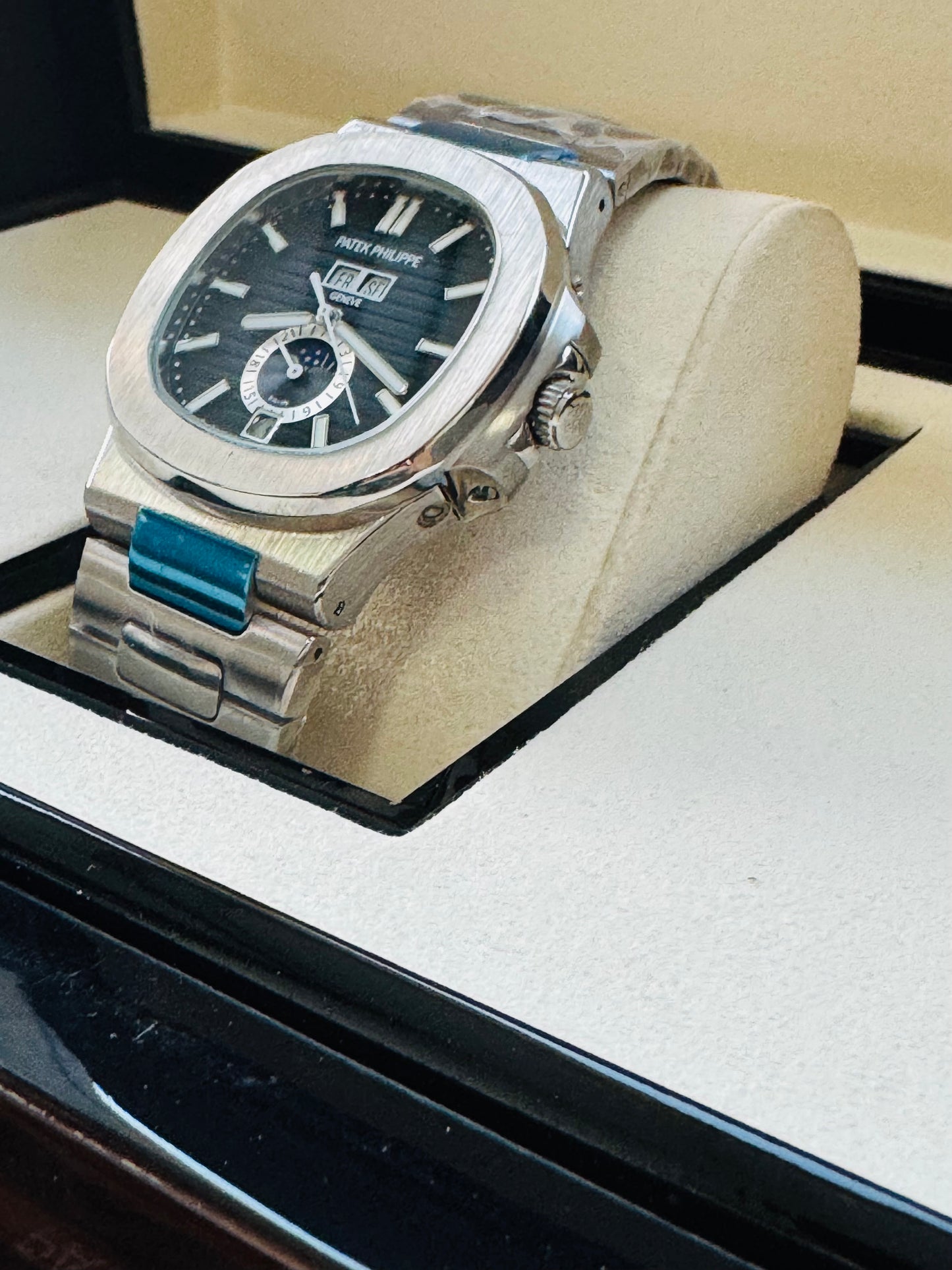 EXCLUSIVO RELOJ AUTOMÁTICO PATEK PHILIPPE MULTIPLES COMPLICACIONES!
