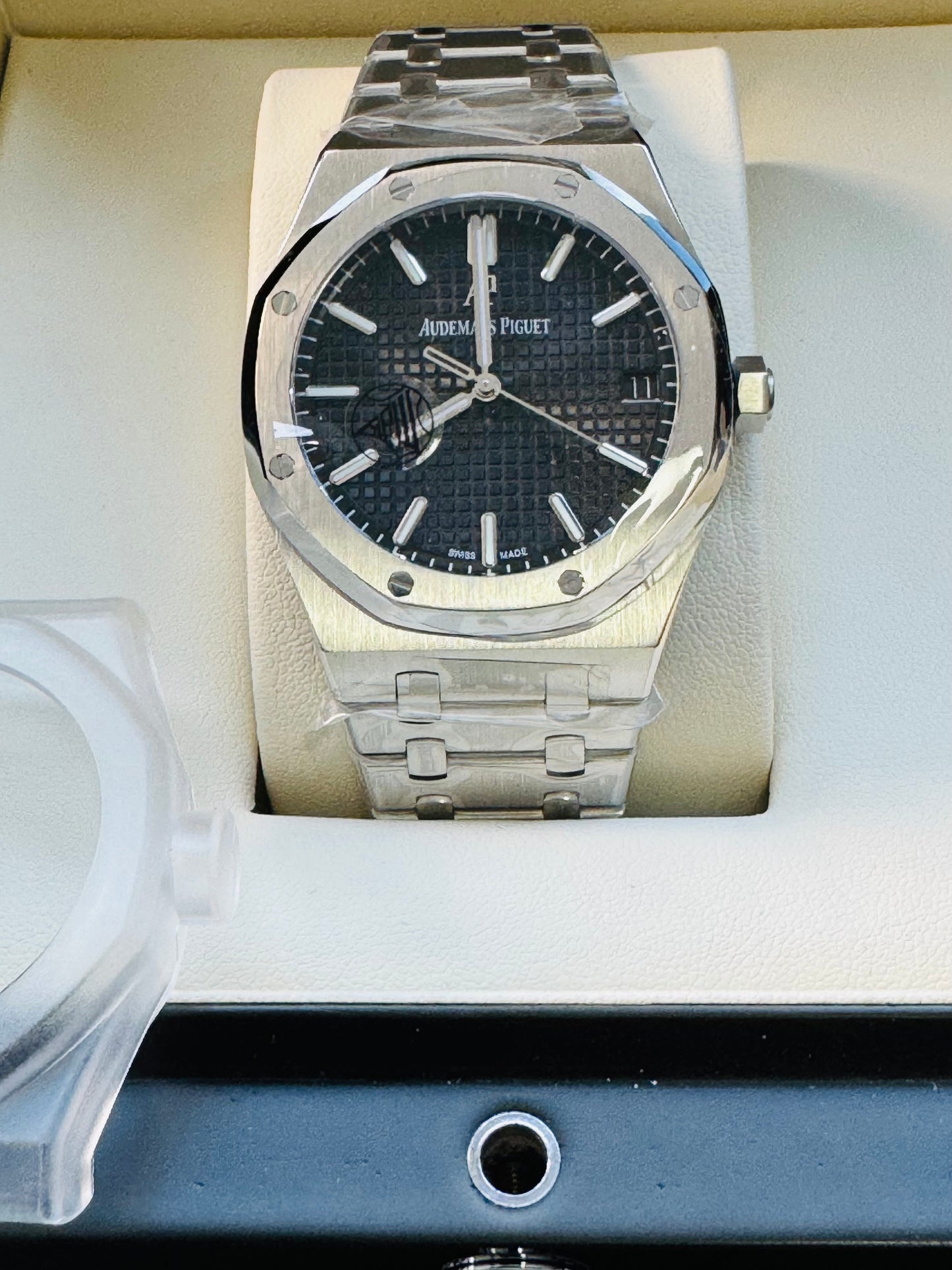 MÁXIMO LUJO IMPONENTE RELOJ AUTOMÁTICO AUDEMARS PIGUET ROYAL OAK SPECIAL EDITION!