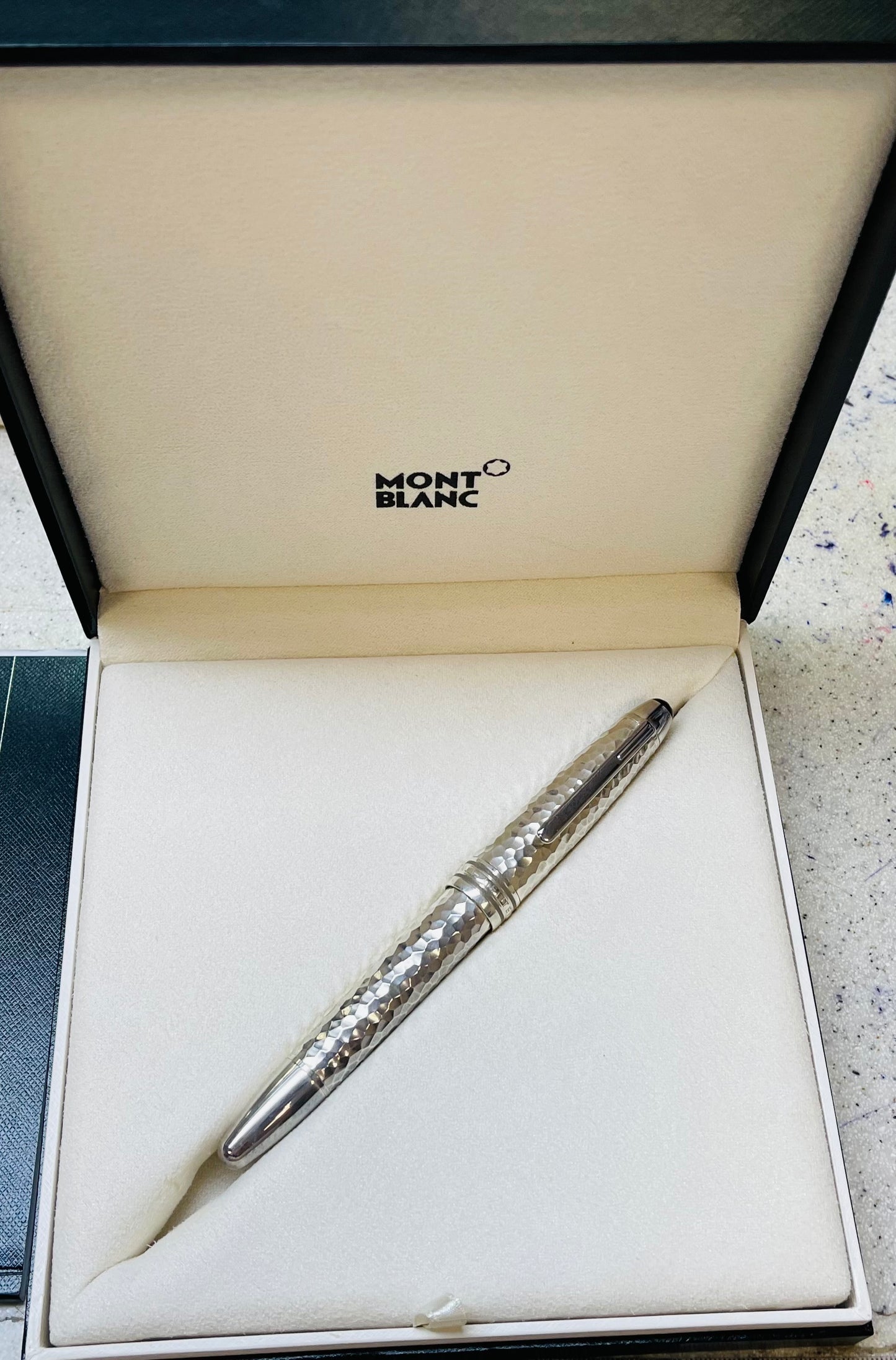 INCREÍBLE! HERMOSA Y RARA PLUMA FUENTE DE PLATA MACIZA DE LEY .925 “MARTELE” MASTER PIECE! MARTILLADA 🔨 A MANO! 🤚 EXQUISITEZ EN TODOS SUS DETALLES!!!
