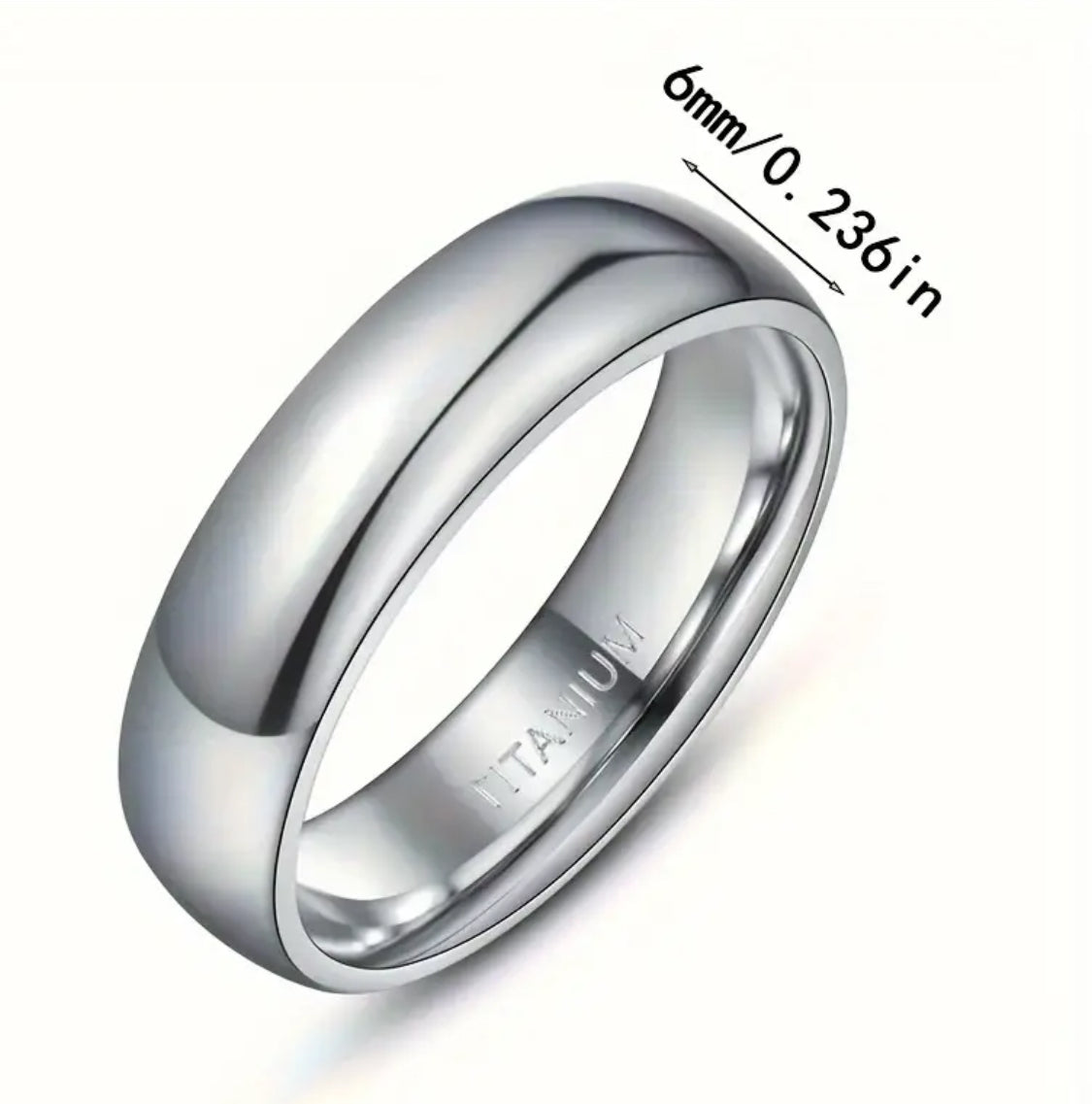 Hermoso Diseño Atemporal Anillo de Titanio Alta Calidad 💯% Original Tallas Disponibles 9-10-11 y 12