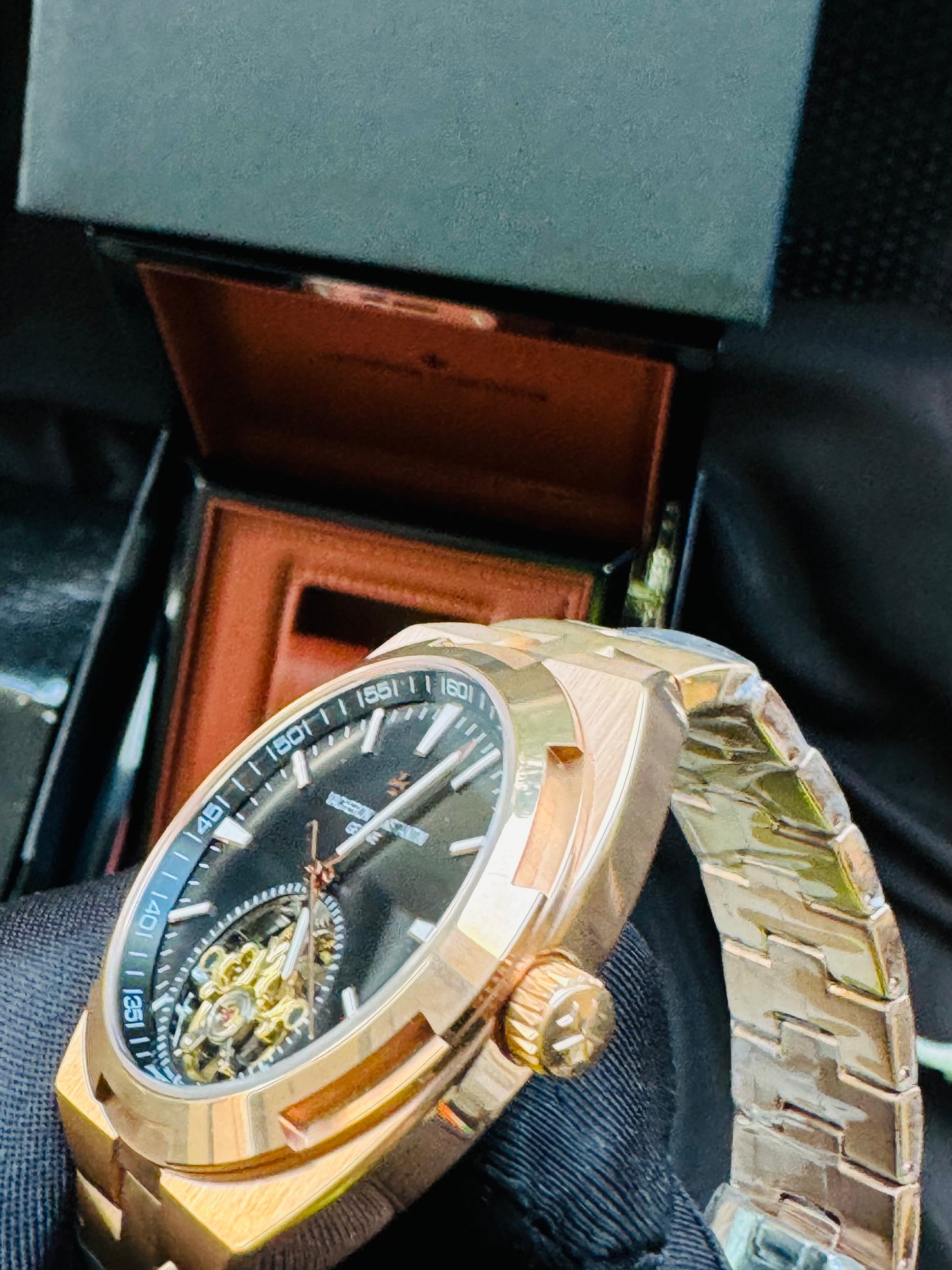 ELEGANTE Y SOFISTICADO DISEÑO RELOJ AUTOMÁTICO VACHERON CONSTANTINE
