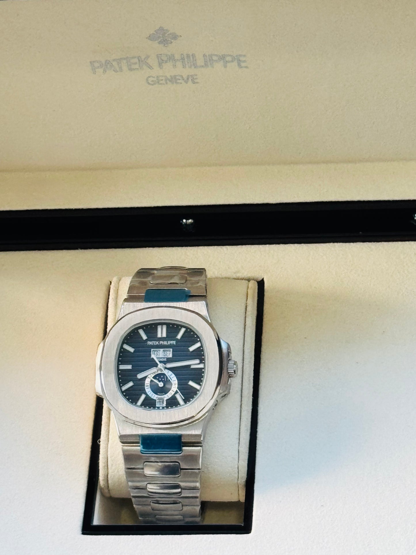 EXCLUSIVO RELOJ AUTOMÁTICO PATEK PHILIPPE MULTIPLES COMPLICACIONES!