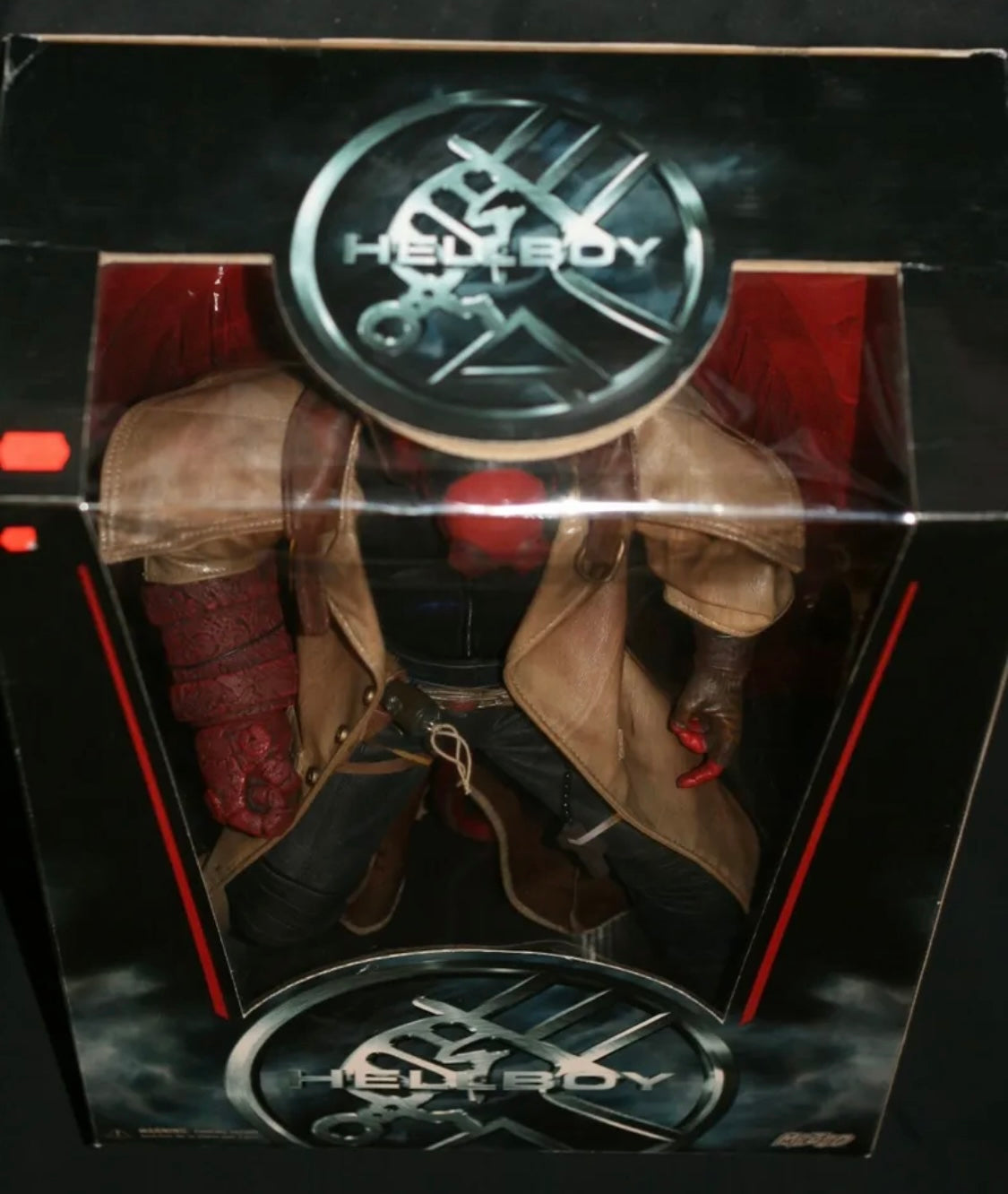 Rara Figura Nueva Impecable Hellboy de Colección Grande 18 pulgadas =45.72 centímetros. Increíbles Detalles!