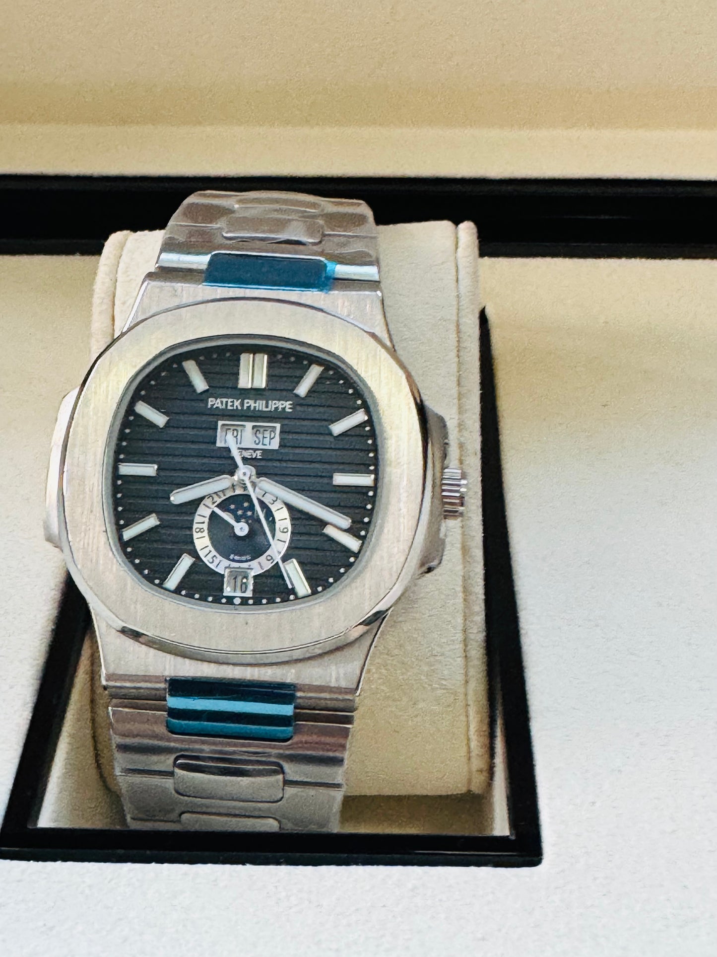 EXCLUSIVO RELOJ AUTOMÁTICO PATEK PHILIPPE MULTIPLES COMPLICACIONES!