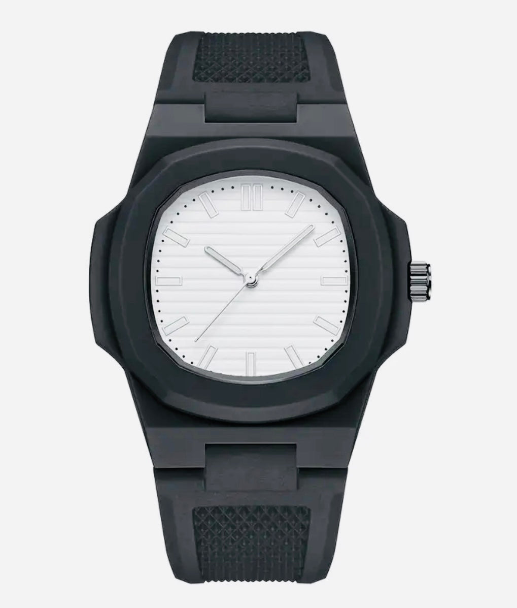Relojes Casuales de Aleación y Gel de Sílice Movimiento de Cuarzo Disponibles en 4 variantes! Ideal para Regalo 🎁 Adolescentes!