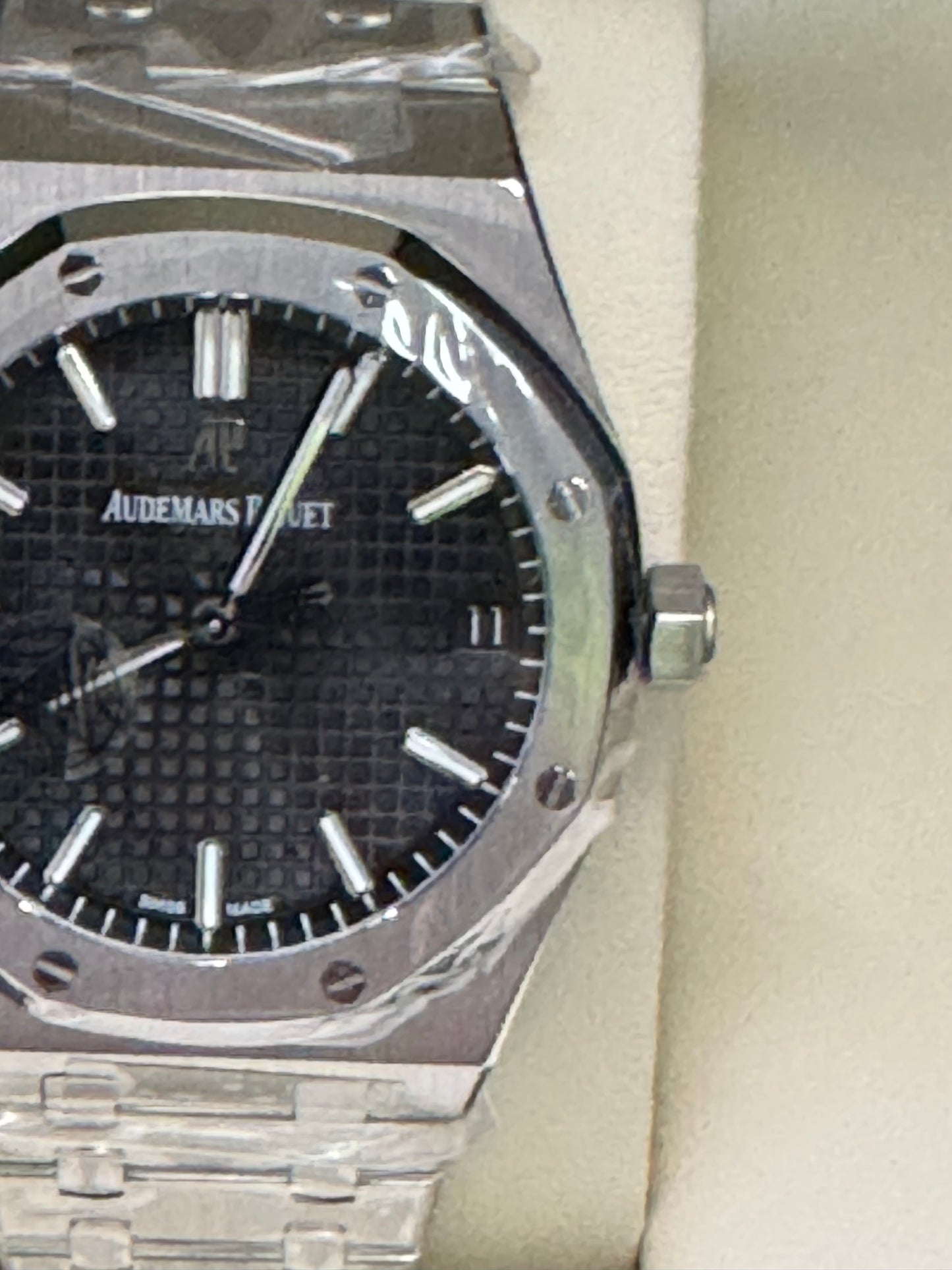 MÁXIMO LUJO IMPONENTE RELOJ AUTOMÁTICO AUDEMARS PIGUET ROYAL OAK SPECIAL EDITION!