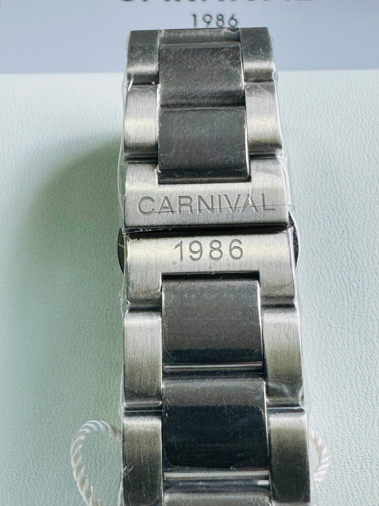 HERMOSO RELOJ AUTOMÁTICO MECÁNICO-CRONÓGRAFO-FECHADOR-DÍA SEMANA-CRISTAL ZAFIRO-34 JOYAS 💎-3 ATM -💯% ORIGINAL