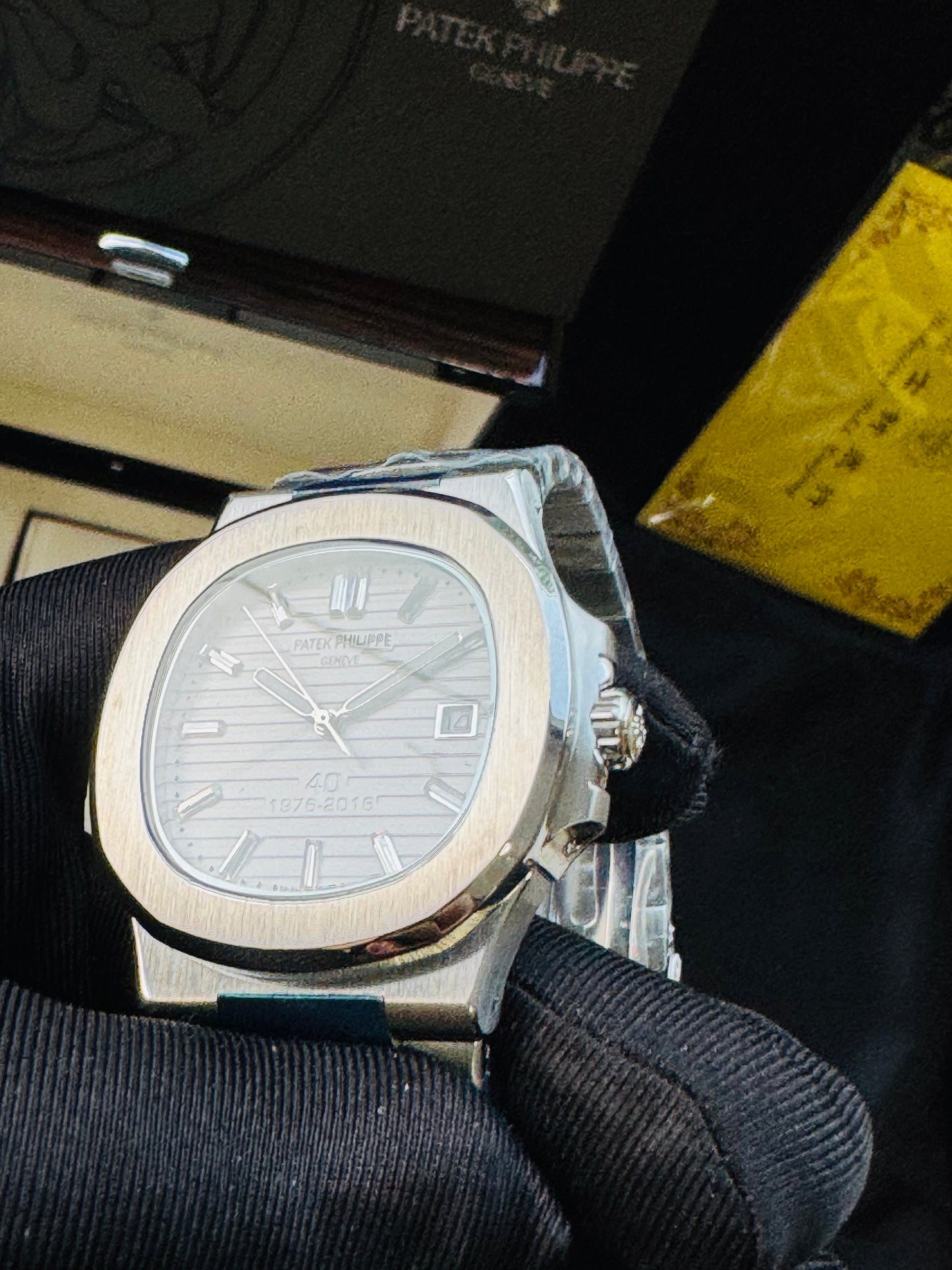 ELEGANCIA TOTAL  RELOJ AUTOMÁTICO PATEK PHILIPPE MULTIPLES COMPLICACIONES!