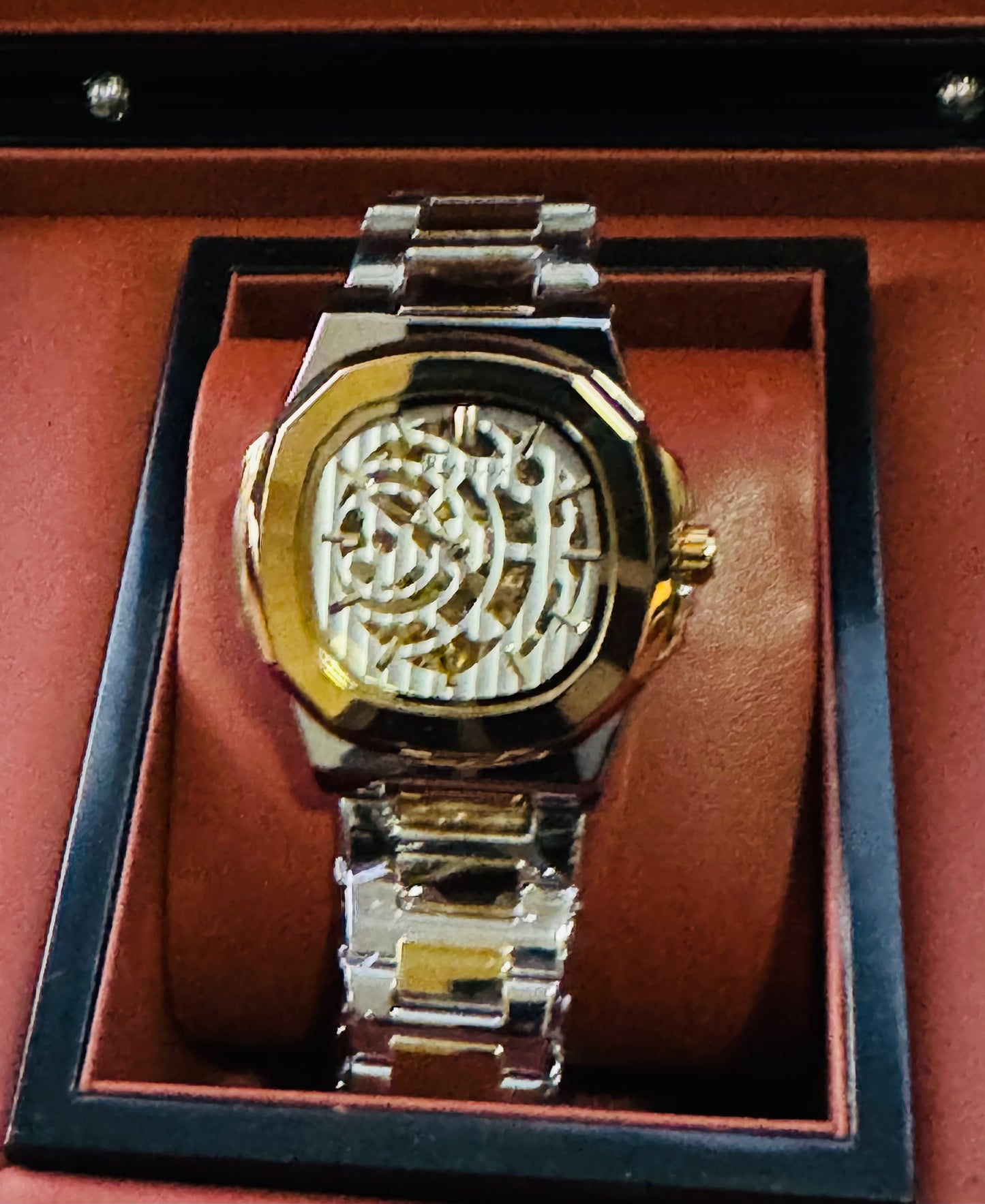 Impresionante Reloj Mecánico Automático Skeleton Excelente Calidad en Diseño y Acabados