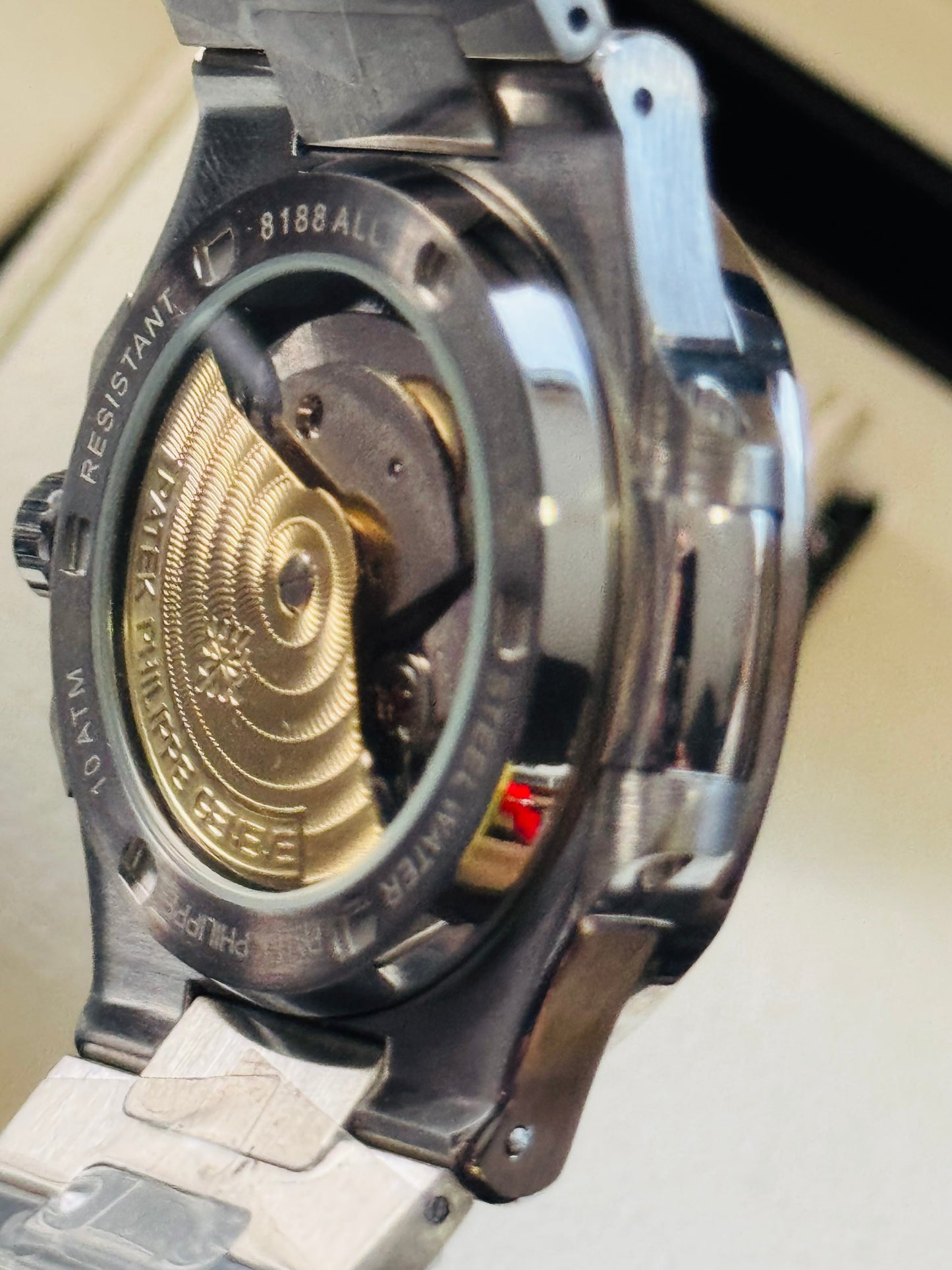 ELEGANCIA TOTAL  RELOJ AUTOMÁTICO PATEK PHILIPPE MULTIPLES COMPLICACIONES!