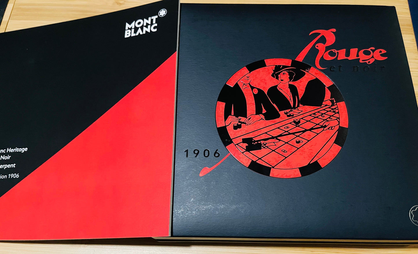 EXCLUSIVA PLUMA FUENTE 1906 - LÍMITED EDITION SERPENT- NOIR HERITAGE -