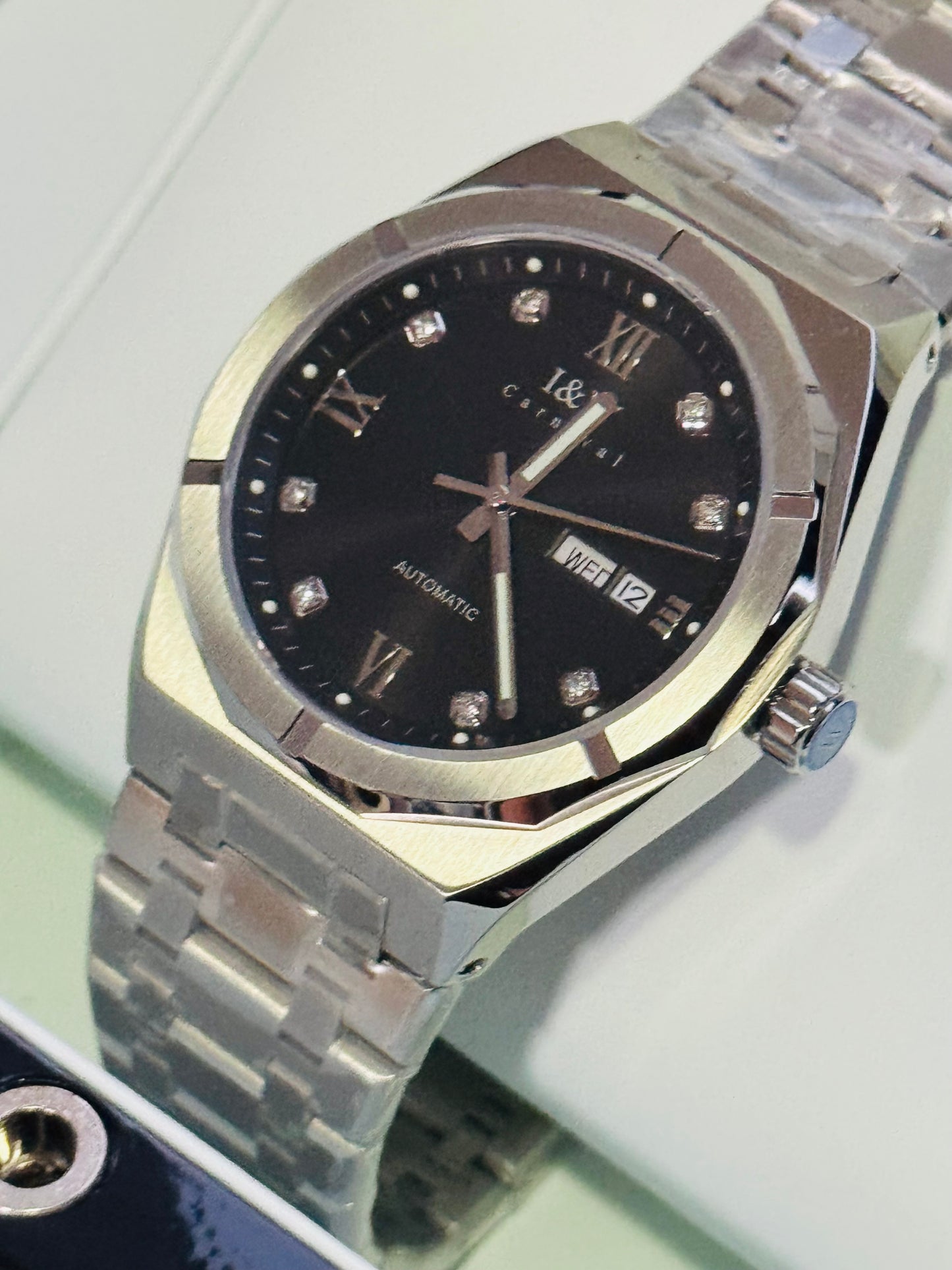 IMPRESIONANTE RELOJ AUTOMÁTICO MECÁNICO I & W CARNIVAL 💯% ORIGINAL