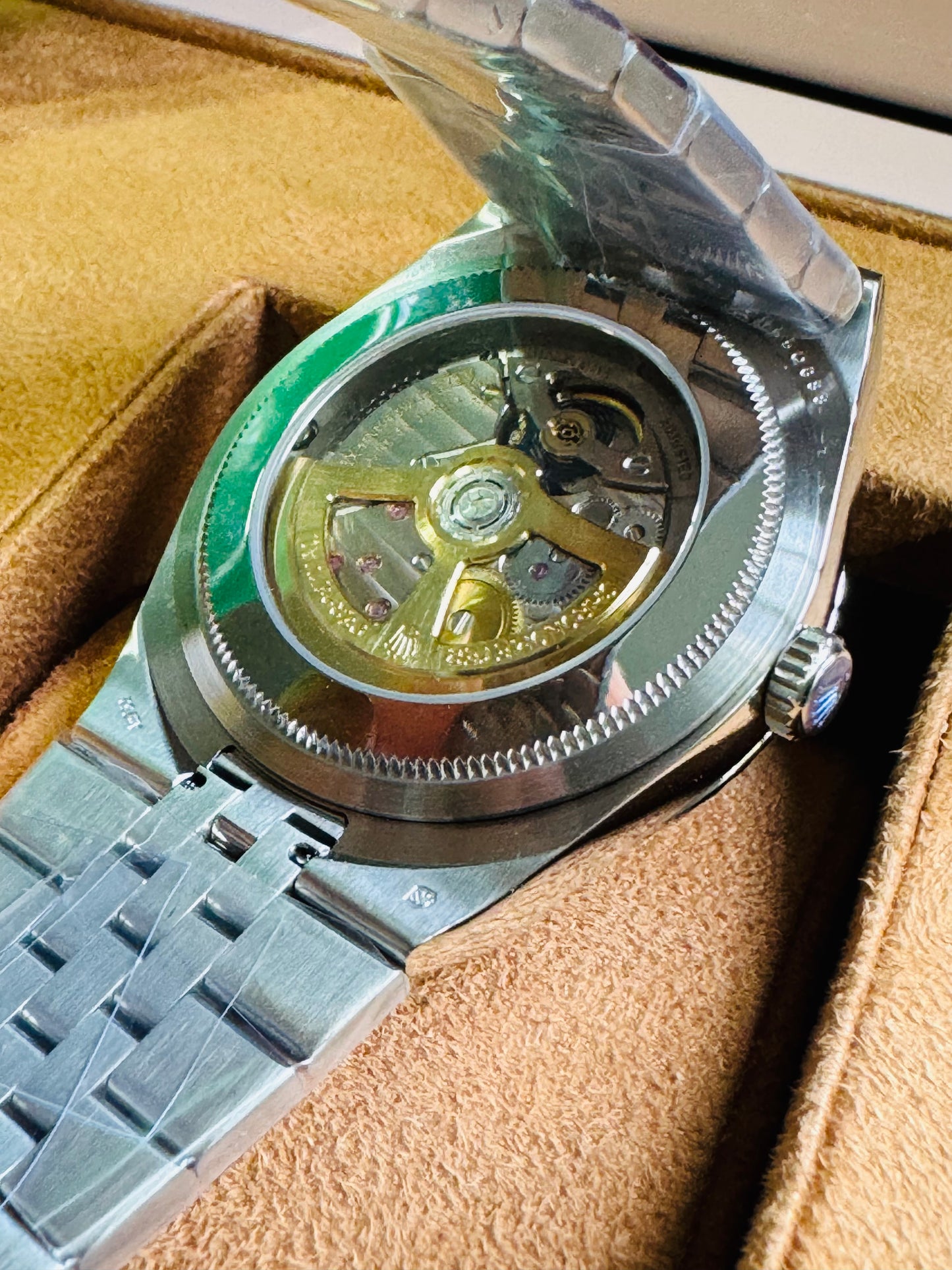 ULTIMO DISEÑO 2025 HERMOSO ROLEX OYSTER PERPETUAL LAND-DWELLER AUTOMÁTICO MECÁNICO-FECHADOR-CHRONOMETER-34 JOYAS 💎-CRISTAL ZAFIRO- MÁXIMO LUJO! NUEVO ESPECTACULAR DISEÑO 2025
