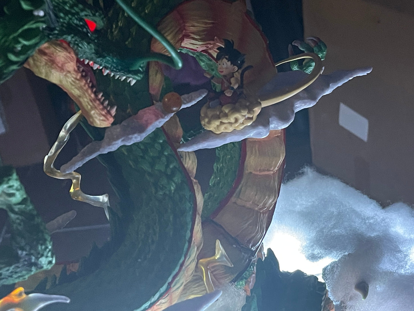 INCREÍBLE SHENLONG “DIOS DRAGÓN”🐉 MUY GRANDE CON NUVES-EFECTOS DE LUCES Y CONTROL REMOTO! 💯% ORIGINAL Y LA FIGURA MÁS GRANDE QUE SE HA HECHO! 👍
