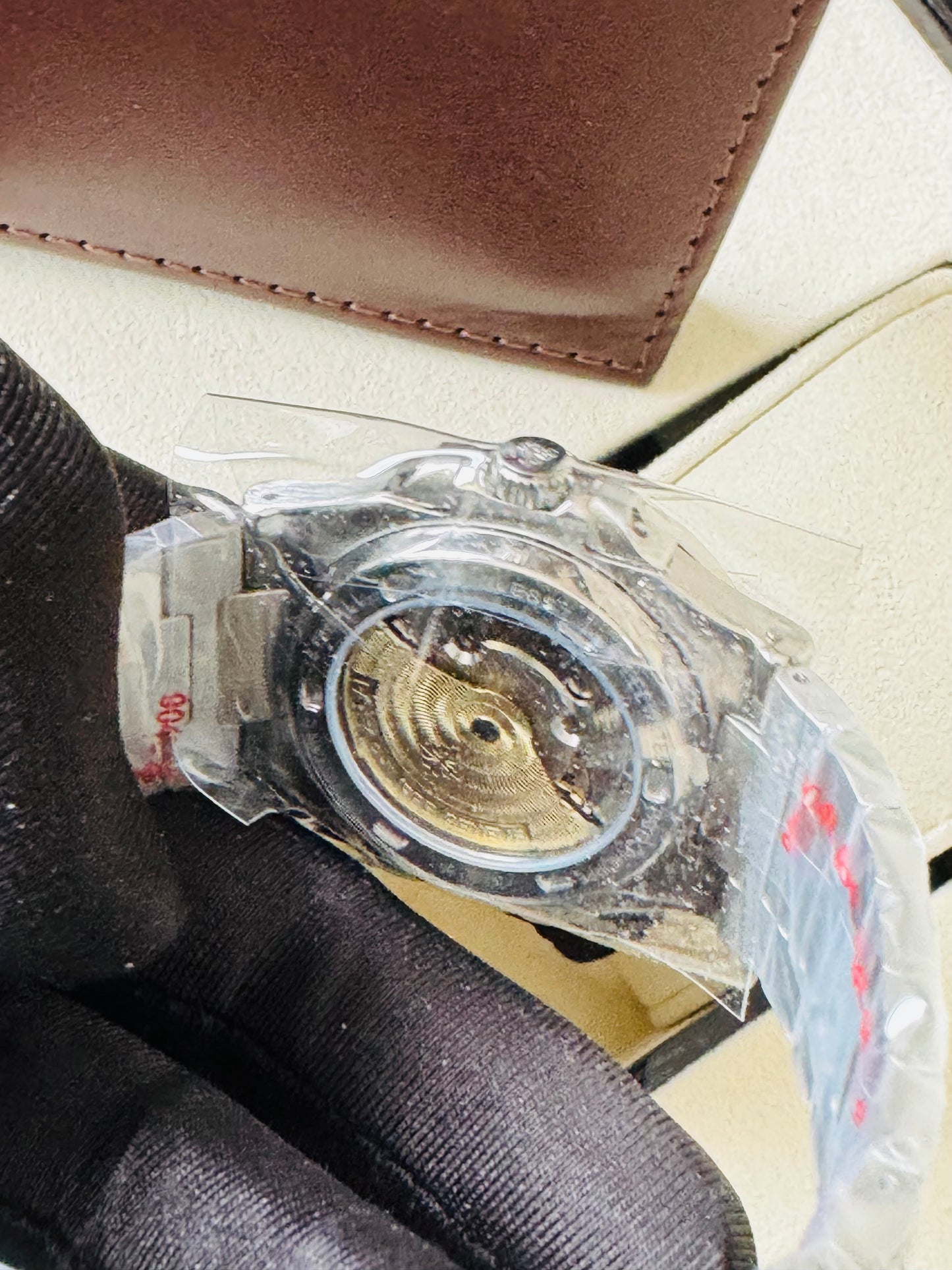 Máximo Lujo Reloj Automático Mecánico Patek P. Luminoso Fechador Favor de Pedir Información por WhatsApp al 99 81 92 84 65
