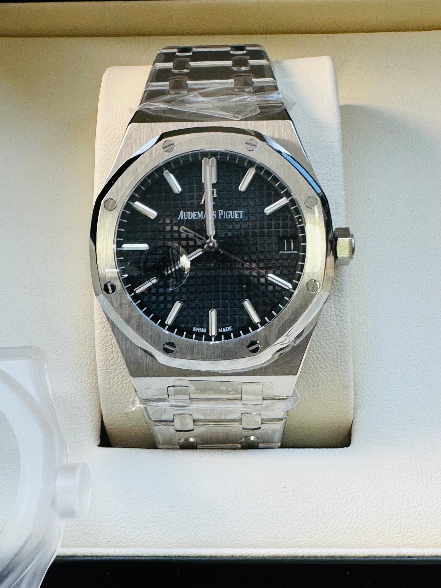 MÁXIMO LUJO IMPONENTE RELOJ AUTOMÁTICO AUDEMARS PIGUET ROYAL OAK SPECIAL EDITION!