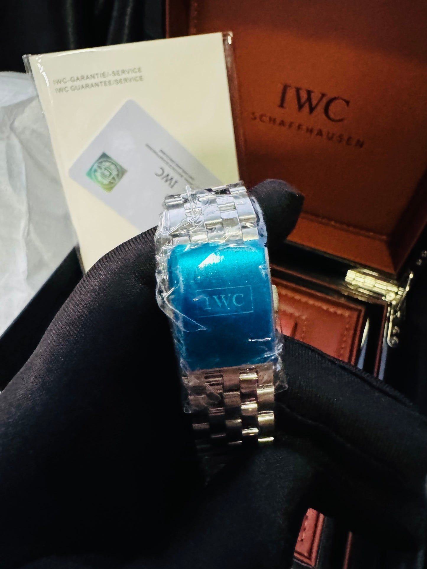 ELEGANTE Y EXCLUSIVO RELOJ AUTOMÁTICO IWC PILOTS WATCH