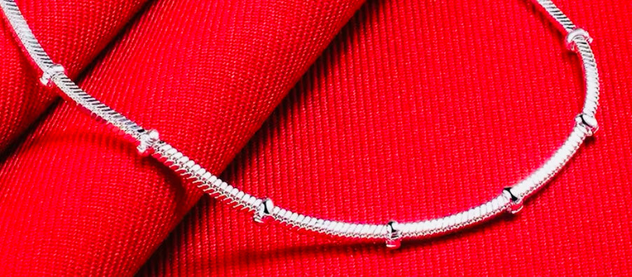 Elegante Pulsera de Plata Ley 925 Unitalla Hipoalergenica- Unisex Ideal para Regalo 🎁