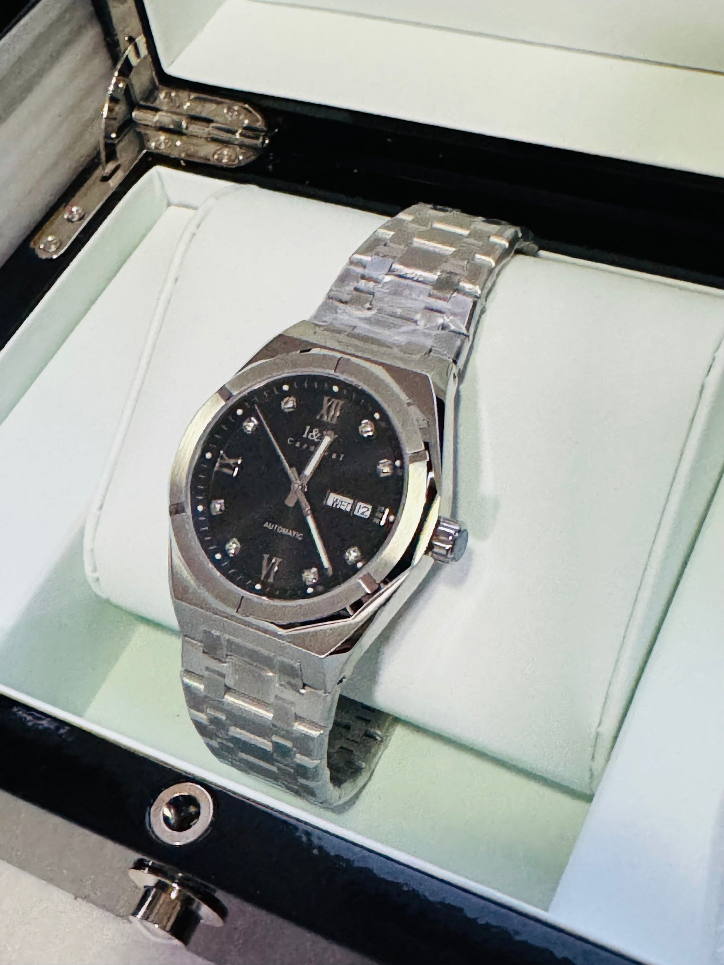IMPRESIONANTE RELOJ AUTOMÁTICO MECÁNICO I & W CARNIVAL 💯% ORIGINAL