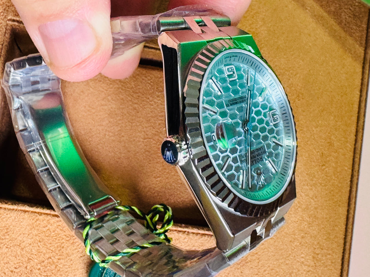 ULTIMO DISEÑO 2025 HERMOSO ROLEX OYSTER PERPETUAL LAND-DWELLER AUTOMÁTICO MECÁNICO-FECHADOR-CHRONOMETER-34 JOYAS 💎-CRISTAL ZAFIRO- MÁXIMO LUJO! NUEVO ESPECTACULAR DISEÑO 2025