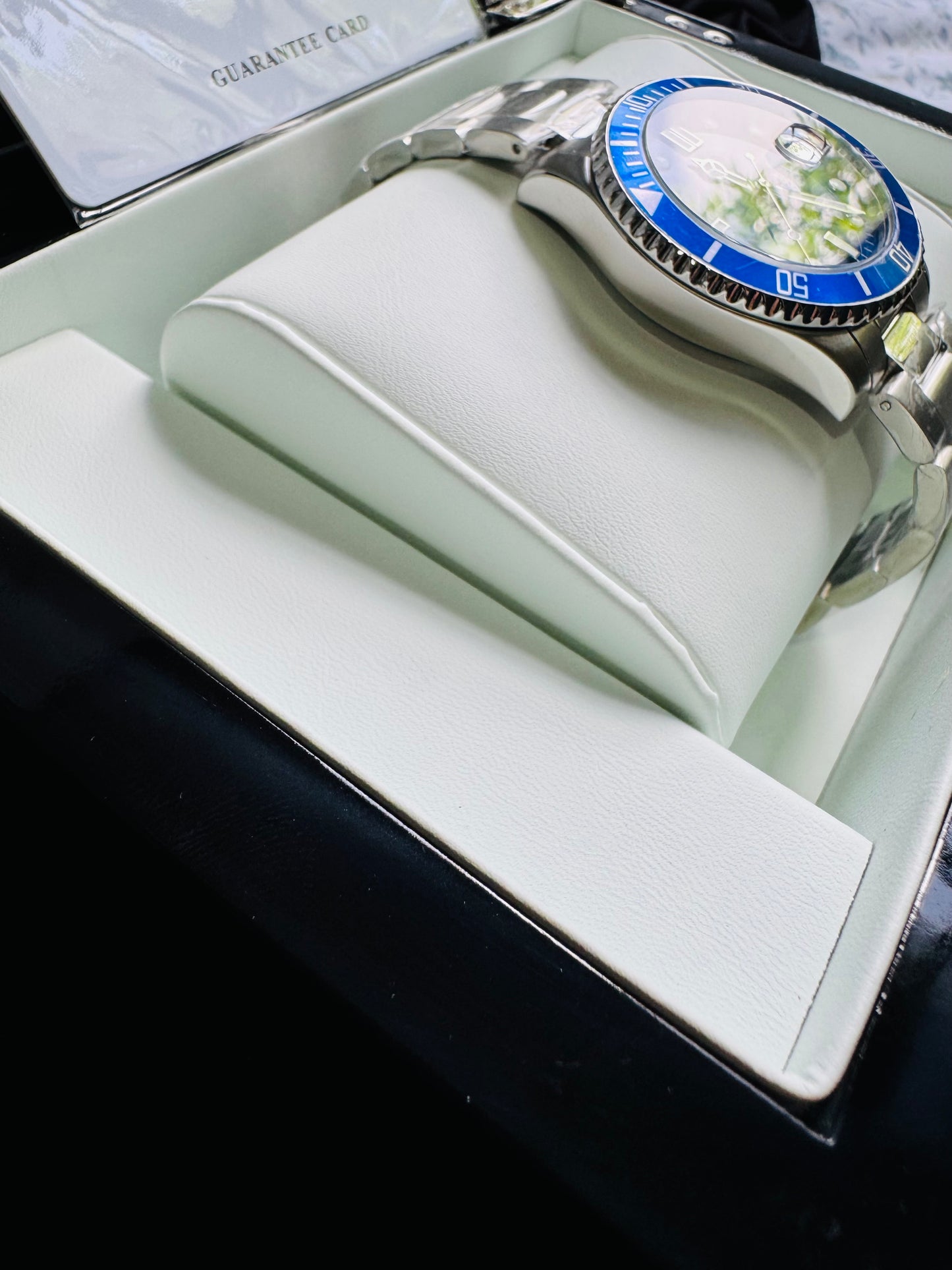 HERMOSO RELOJ AUTOMÁTICO MECÁNICO-CRONÓGRAFO-FECHADOR-DÍA SEMANA-CRISTAL ZAFIRO-34 JOYAS 💎-3 ATM -💯% ORIGINAL