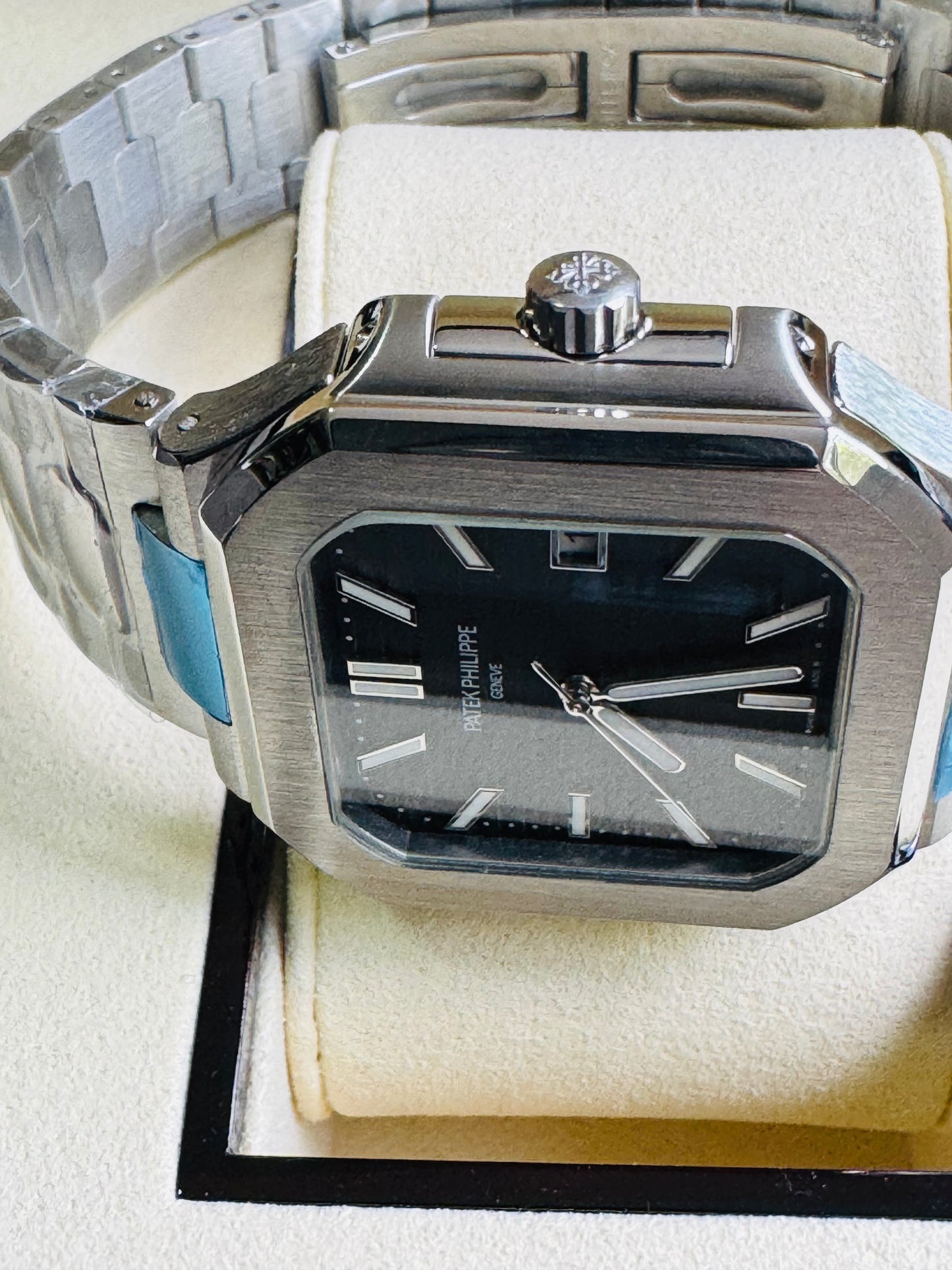 EXCLUSIVO RELOJ PATEK PHILIPPE AUTOMÁTICO- FECHADOR- JOYAS 💎- CRISTAL ZAFIRO- LUMINOSO- ÚLTIMO Y MÁS NUEVO DISEÑO!!!