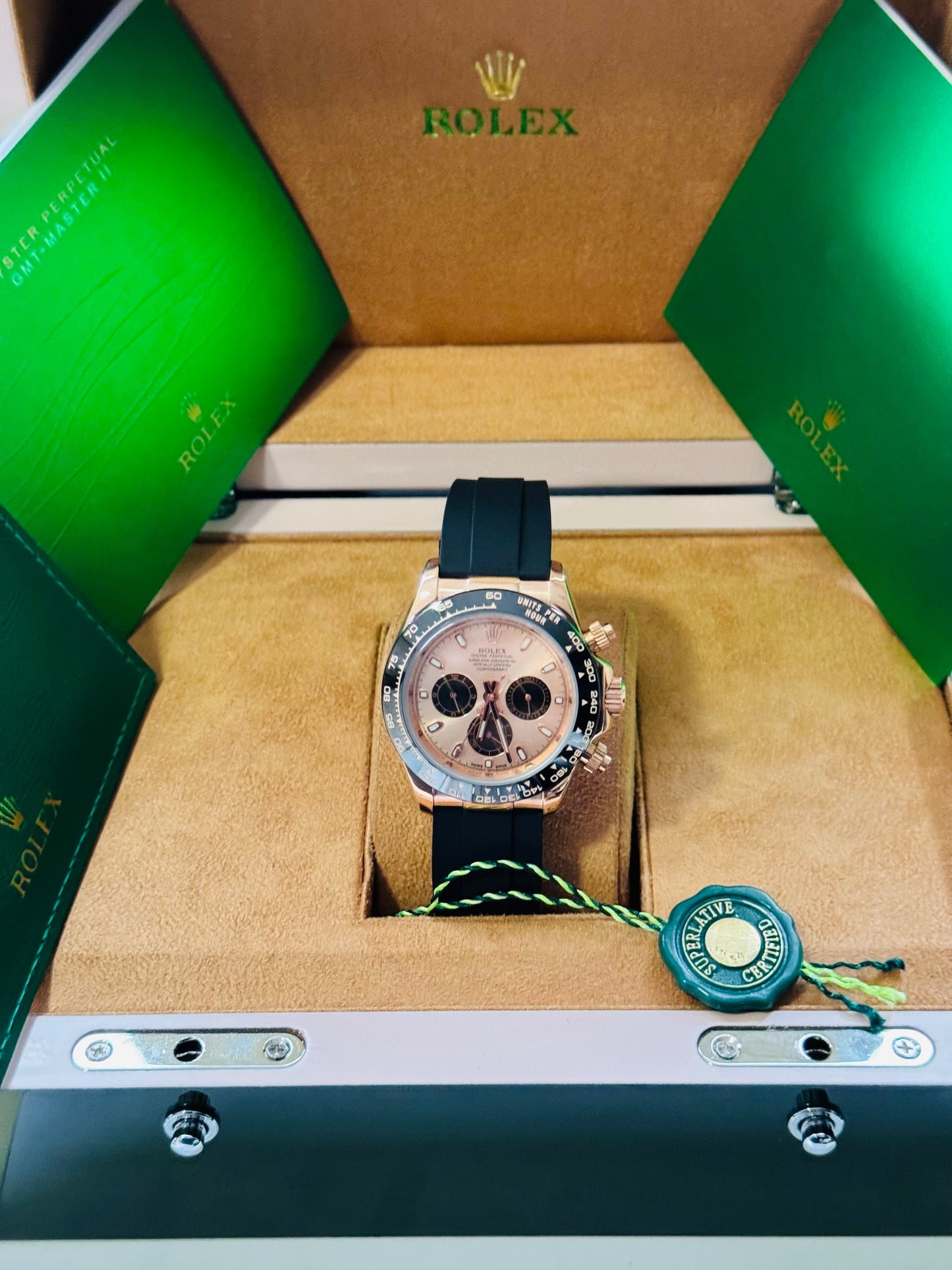 ELEGANTE DAYTONA OYSTER PERPETUAL AUTOMÁTICO MÁXIMO LUJO!