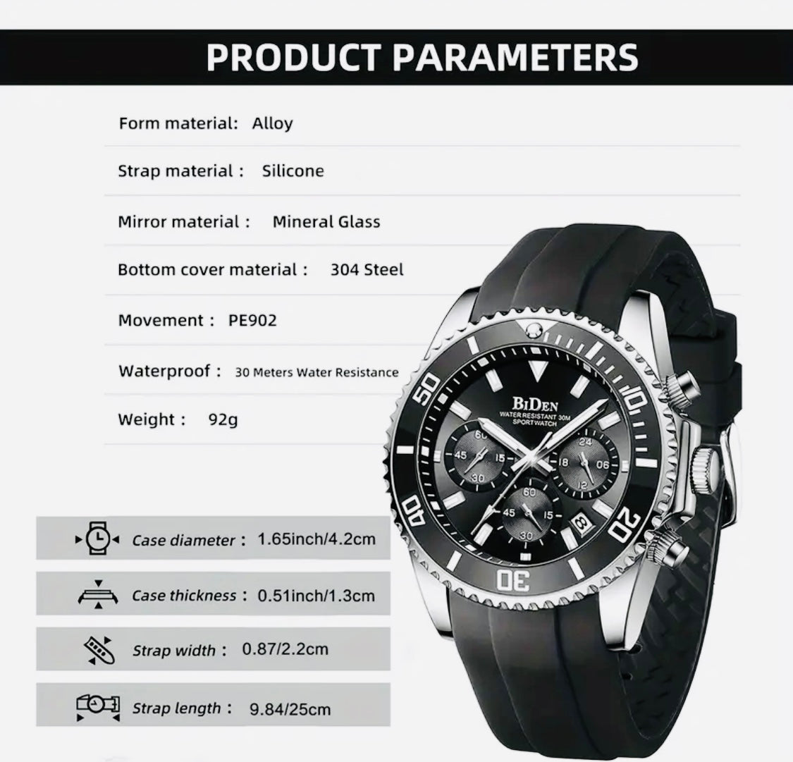Hermoso Reloj de Cuarzo Múltiples funciones.

NOTA:

No se hacen envíos 🚚  📦 💨!

Las Ventas son solo en Cancún

Nuestro Lema: No somos Números!