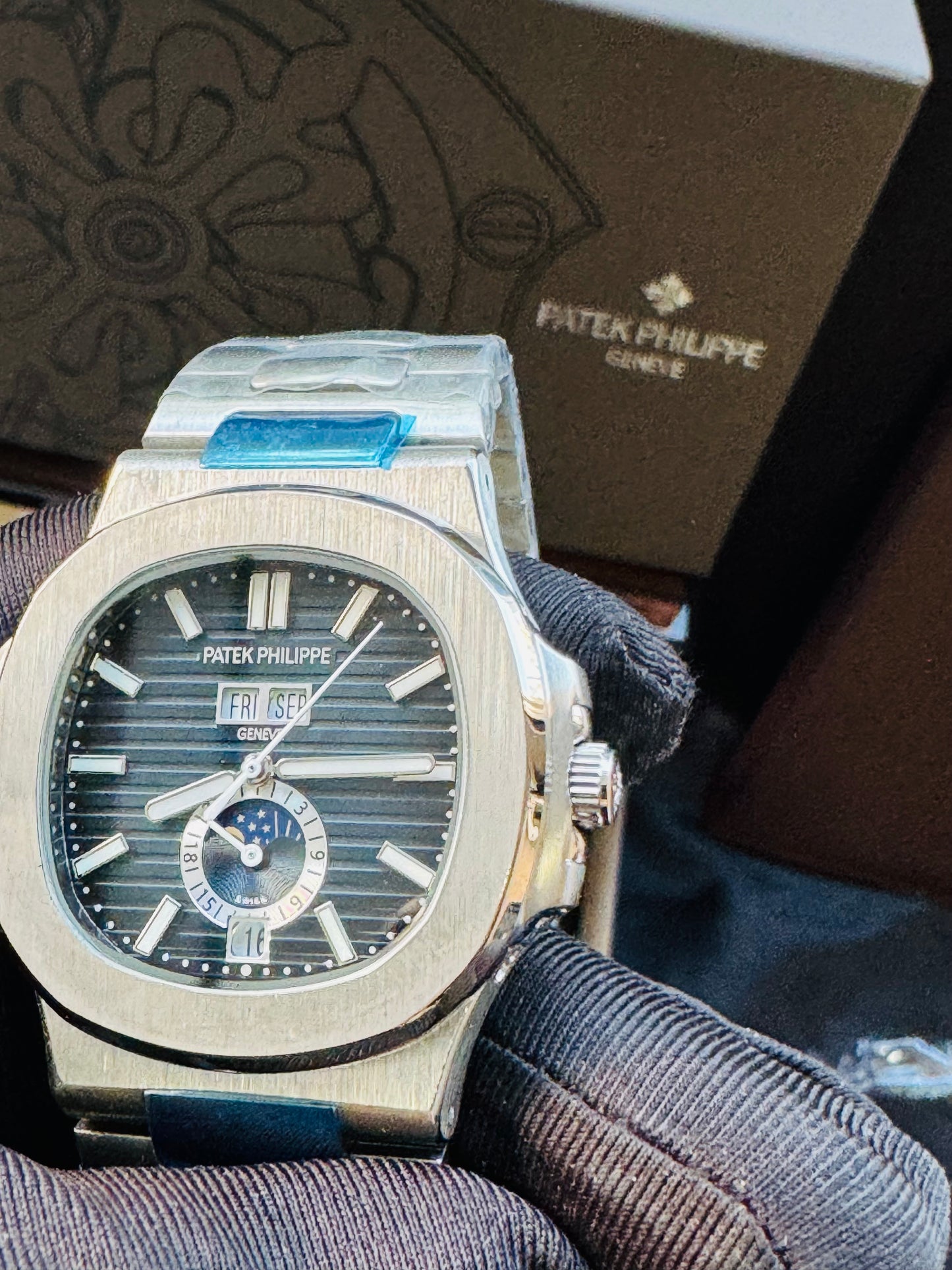 EXCLUSIVO RELOJ AUTOMÁTICO PATEK PHILIPPE MULTIPLES COMPLICACIONES!