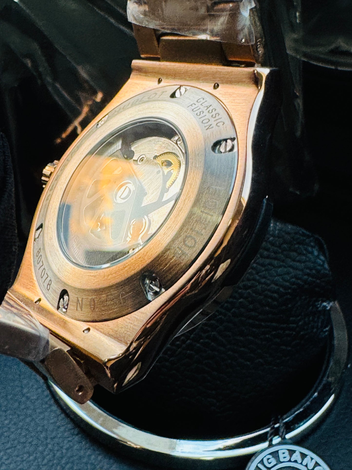 HERMOSO RELOJ HUBLOT AUTOMÁTICO MECÁNICO GRAN PRESENCIA