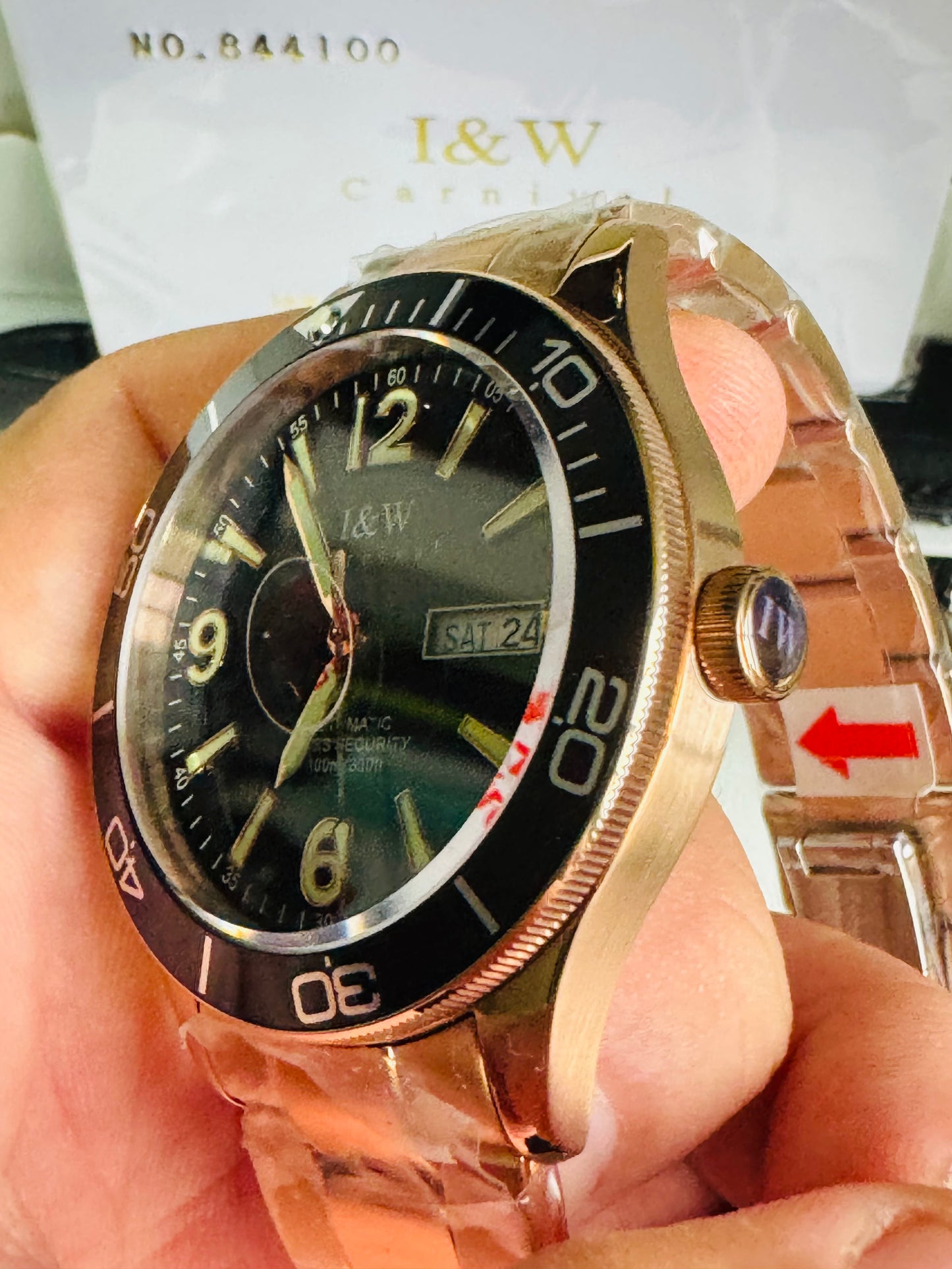 ESPECTACULAR RELOJ AUTOMÁTICO MECÁNICO PARA BUCEO 100 M.-CRISTAL ZAFIRO-LUMINOSO-ALTA CALIDAD-SHARK SERIES DIVING WATCH