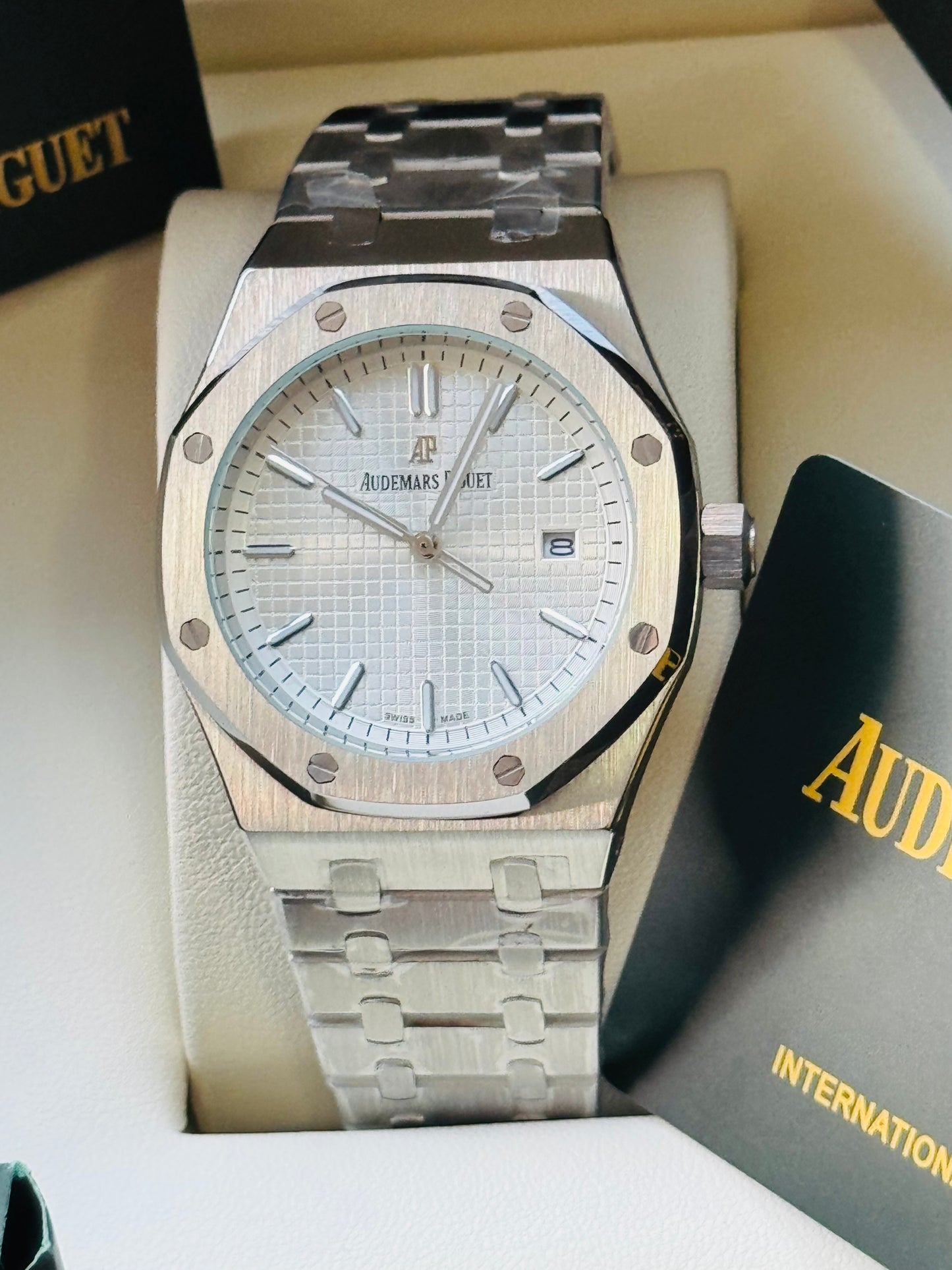 IMPRESIONANTE AUDEMARS PIGUET AUTOMÁTICO MECÁNICO ALTA CALIDAD! ROYAL OAK