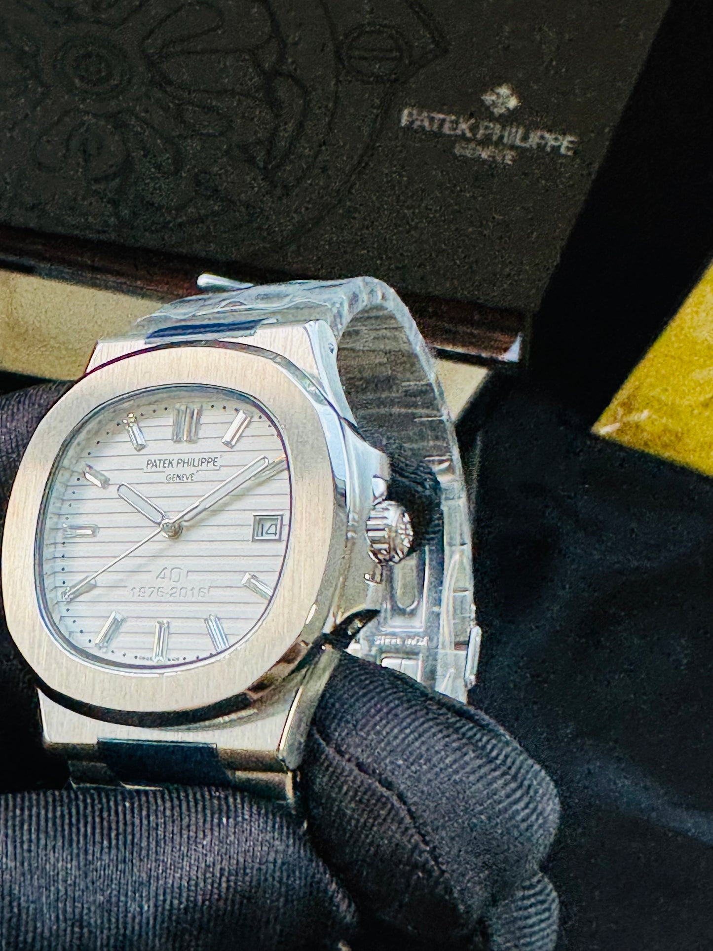 ELEGANCIA TOTAL  RELOJ AUTOMÁTICO PATEK PHILIPPE MULTIPLES COMPLICACIONES!