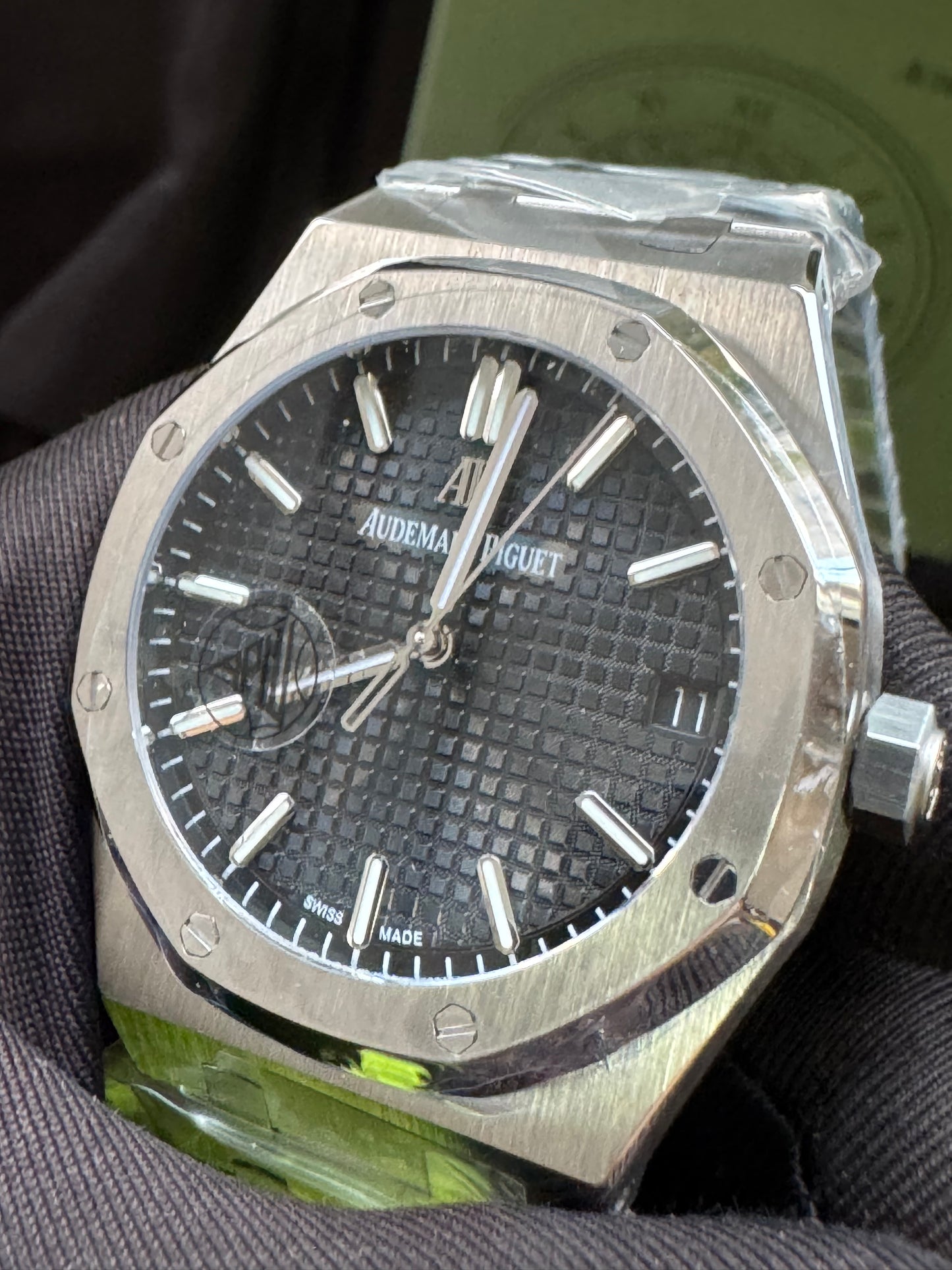 MÁXIMO LUJO IMPONENTE RELOJ AUTOMÁTICO AUDEMARS PIGUET ROYAL OAK SPECIAL EDITION!