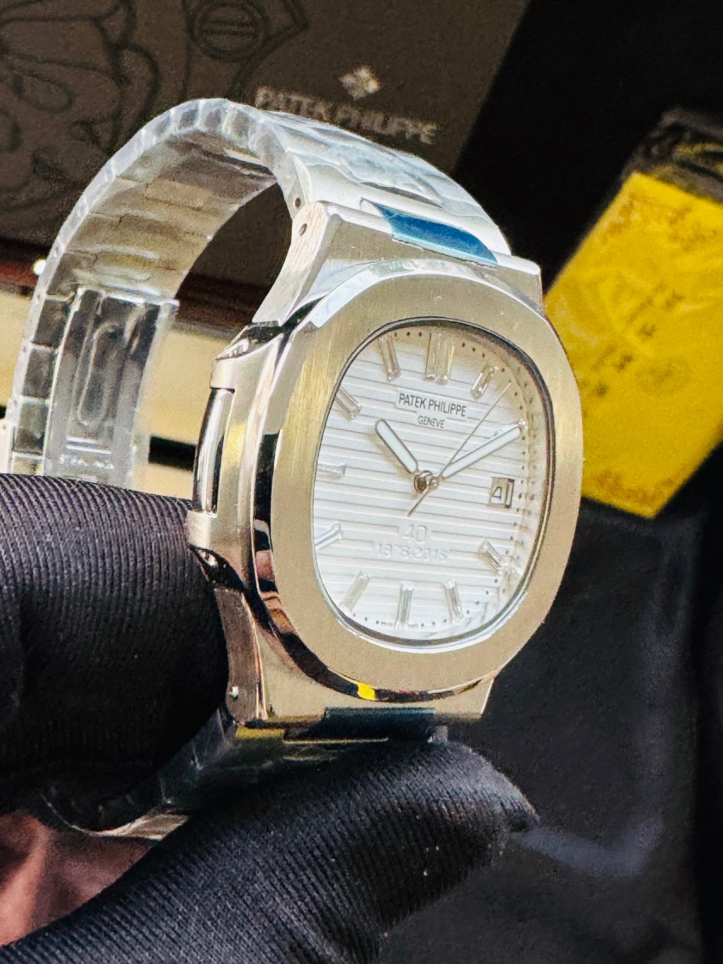 ELEGANCIA TOTAL  RELOJ AUTOMÁTICO PATEK PHILIPPE MULTIPLES COMPLICACIONES!
