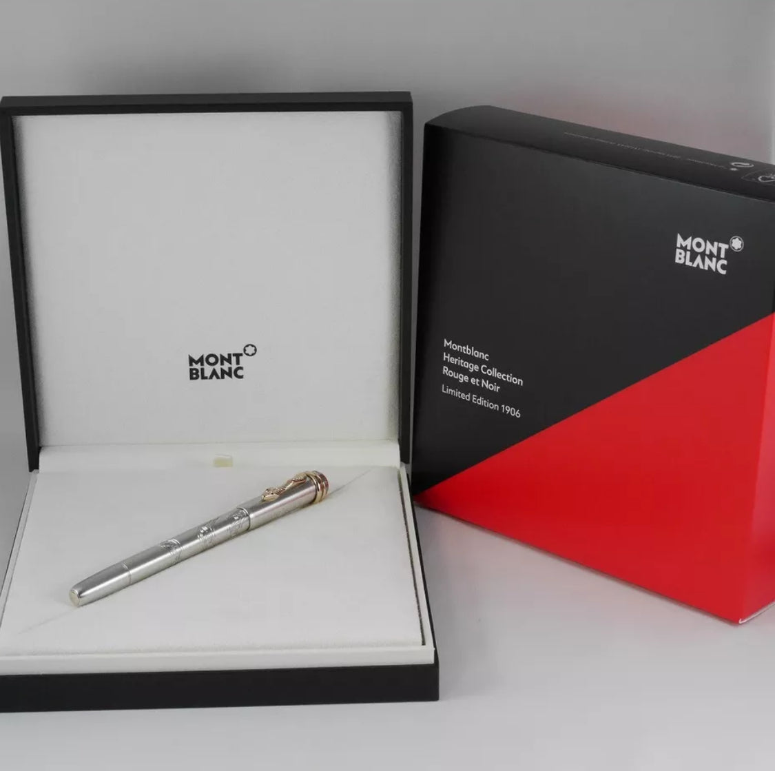 EXCLUSIVA PLUMA FUENTE 1906 - LÍMITED EDITION SERPENT- NOIR HERITAGE -
