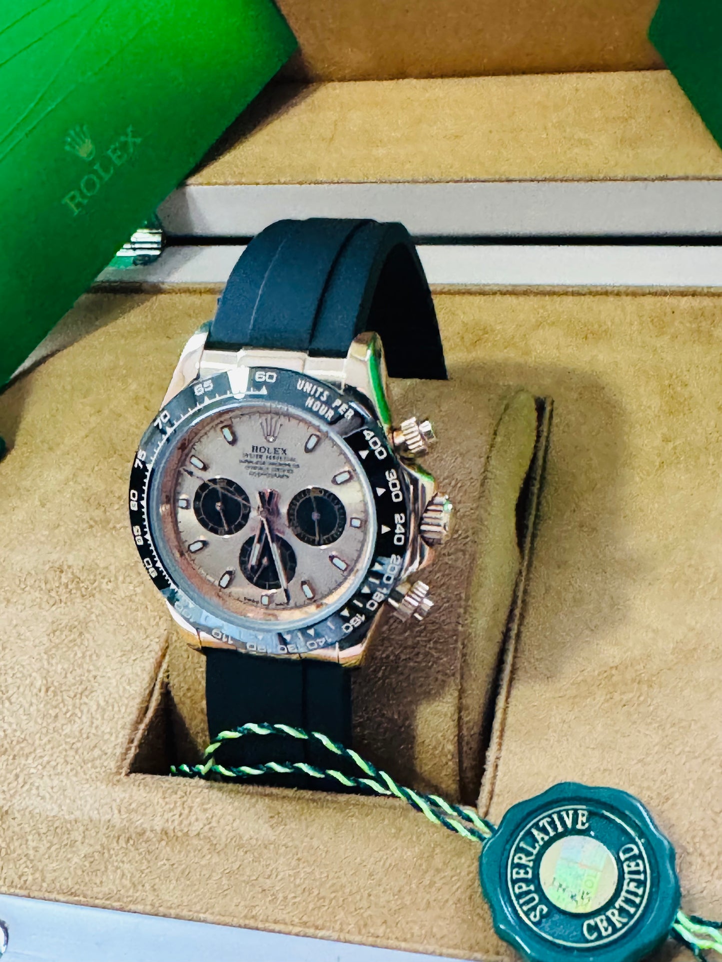 ELEGANTE DAYTONA OYSTER PERPETUAL AUTOMÁTICO MÁXIMO LUJO!