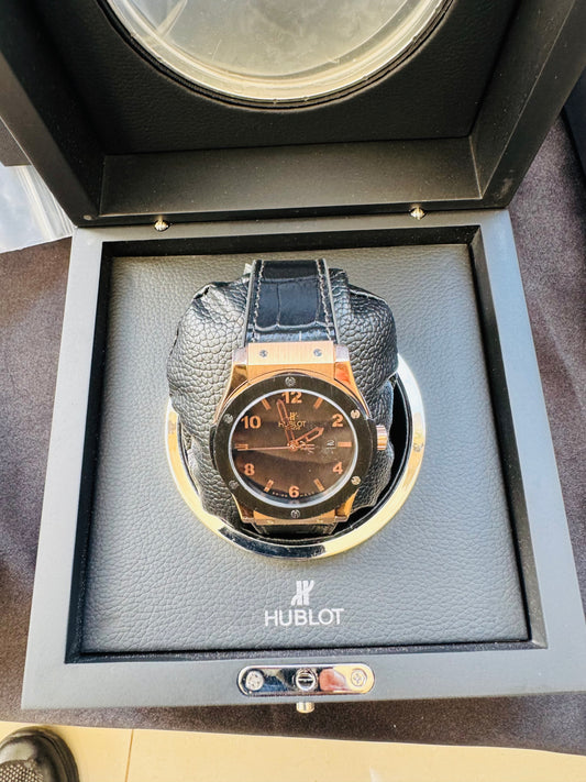 ELEGANTE Y SOFISTICADO DISEÑO RELOJ AUTOMÁTICO MECÁNICO HUBLOT EDICIÓN ESPECIAL CLÁSSIC FUSION!
