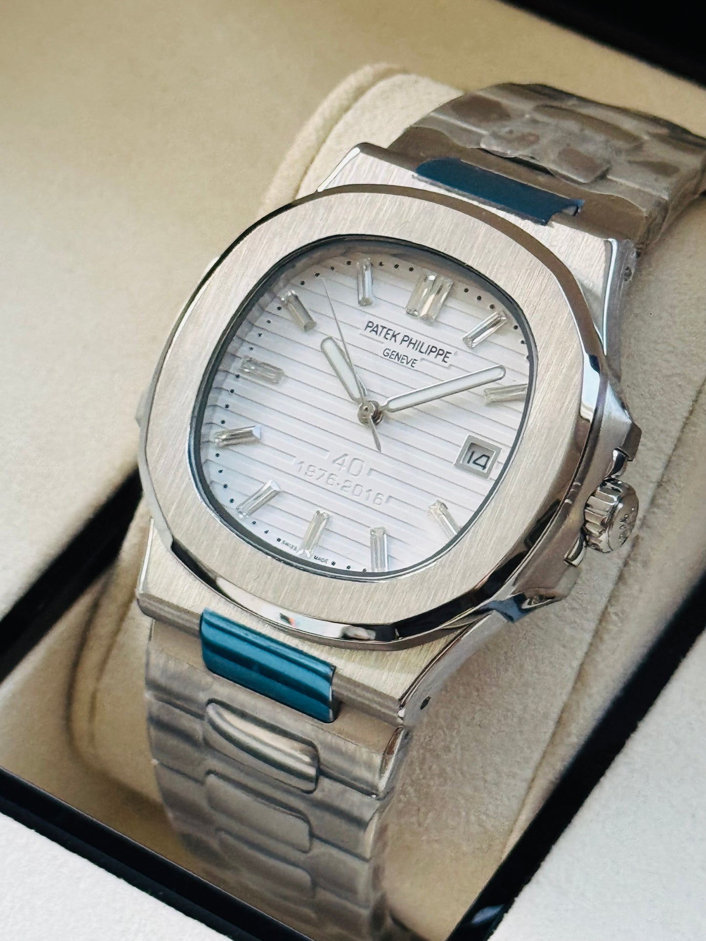 ELEGANCIA TOTAL  RELOJ AUTOMÁTICO PATEK PHILIPPE MULTIPLES COMPLICACIONES!