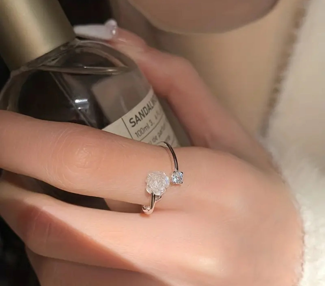Hermoso Anillo Unitalla Hipoalergenico Ajustable Perfecto para Regalo