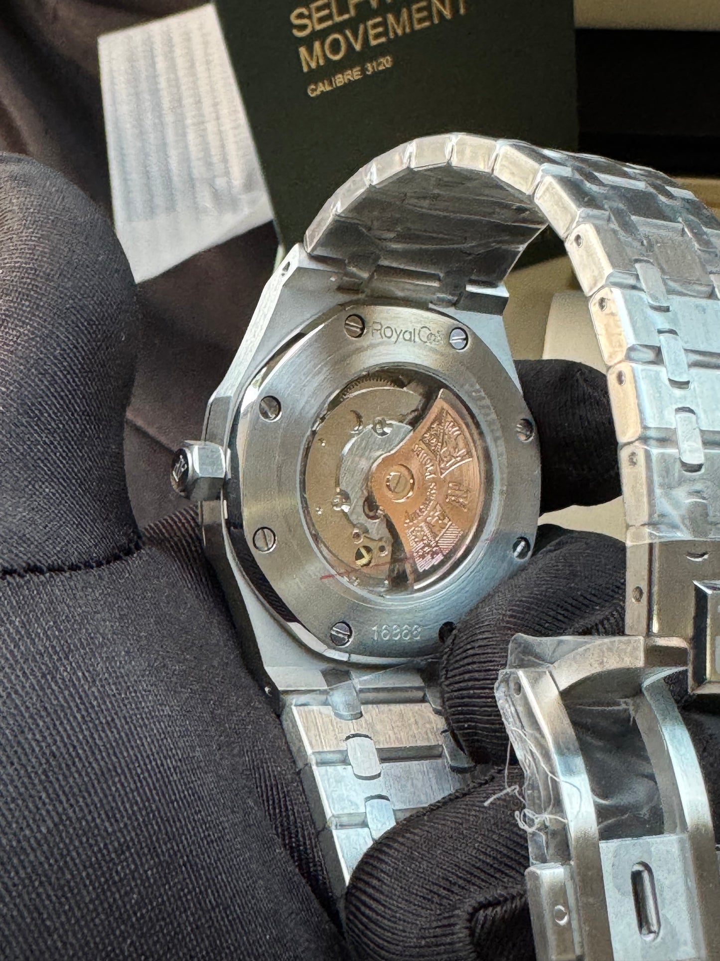 IMPRESIONANTE AUDEMARS PIGUET AUTOMÁTICO MECÁNICO ALTA CALIDAD! ROYAL OAK