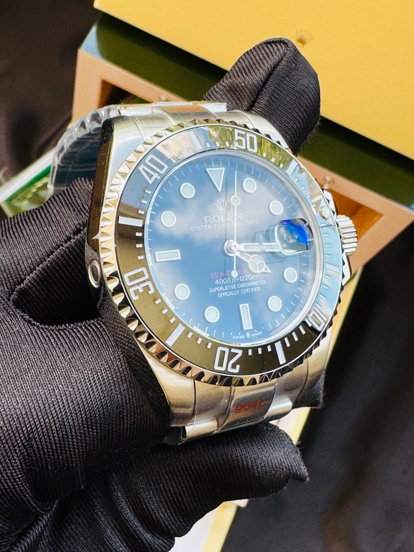 ESPECTACULAR RELOJ ROLEX AUTOMÁTICO SEADWELLER VÁLVULA DE ESCAPE 💨 HERMOSO!!!