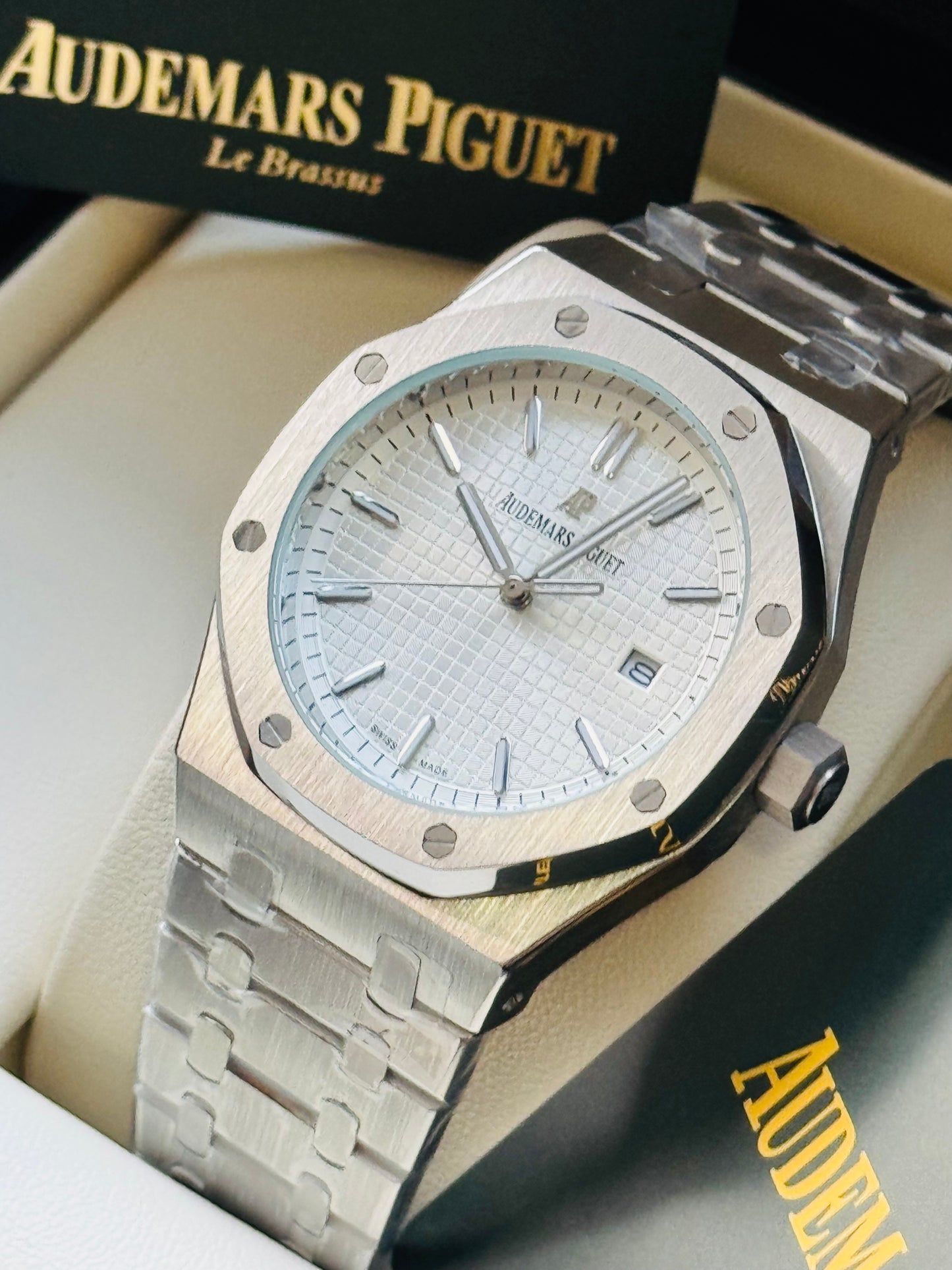 IMPRESIONANTE AUDEMARS PIGUET AUTOMÁTICO MECÁNICO ALTA CALIDAD! ROYAL OAK
