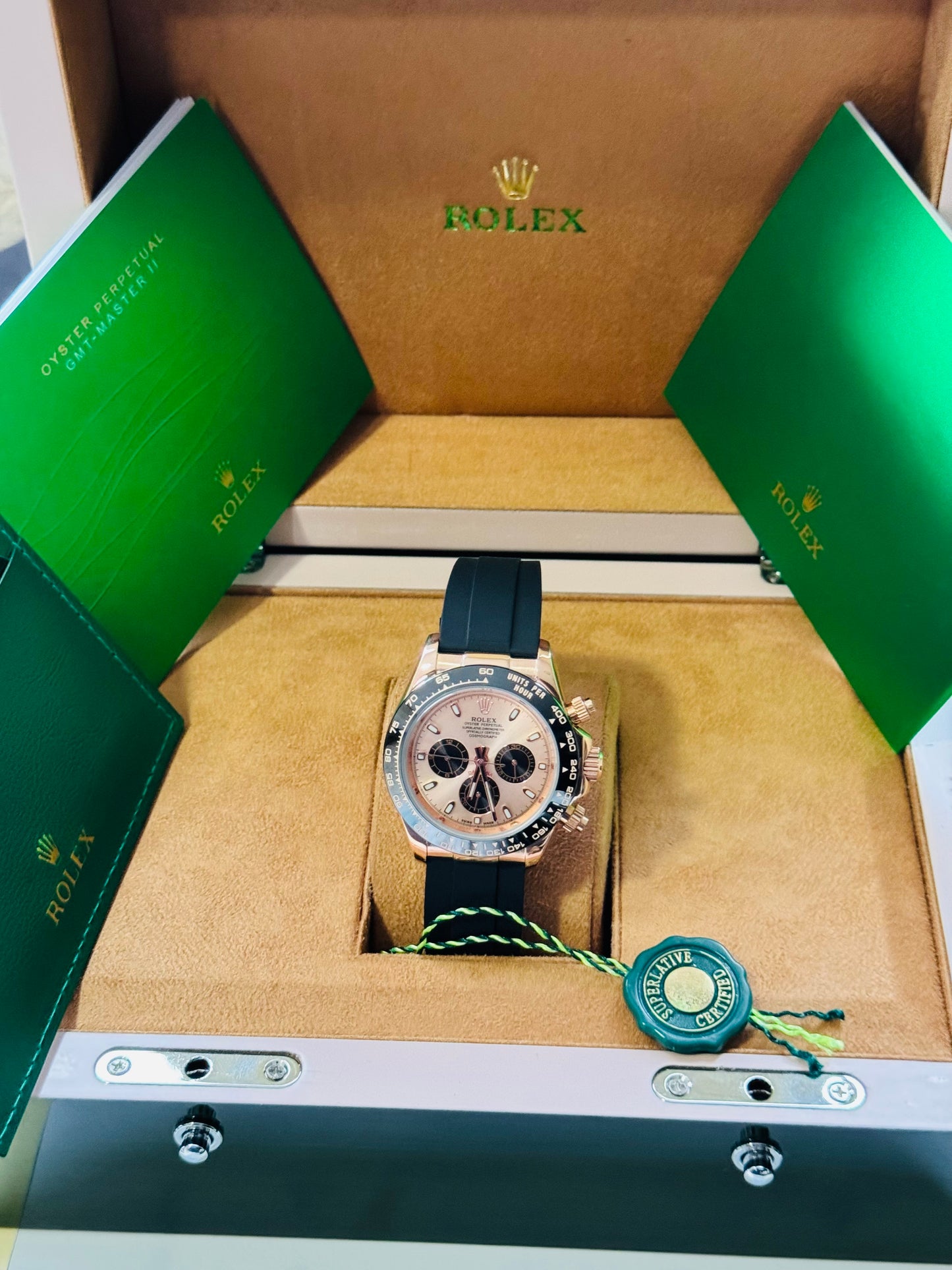 ELEGANTE DAYTONA OYSTER PERPETUAL AUTOMÁTICO MÁXIMO LUJO!